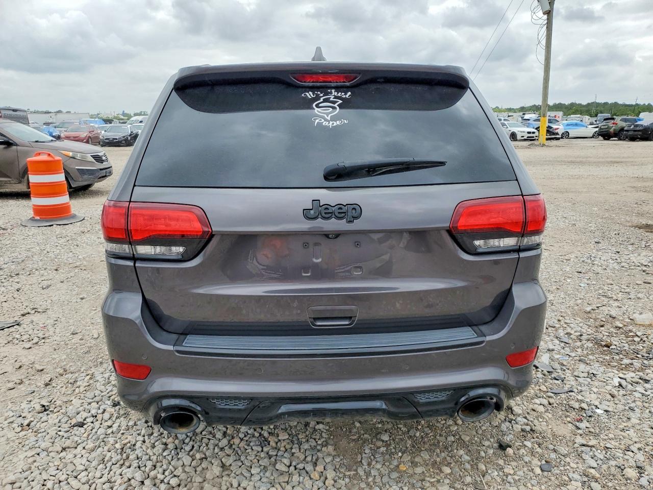 2015 Jeep Grand Cherokee Srt-8 Black vin: 1C4RJFBT0DC520251