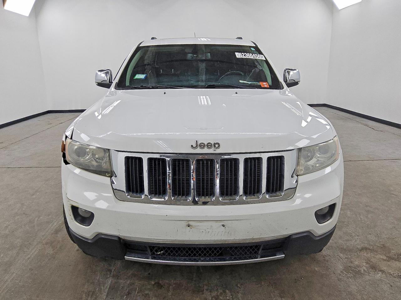 2013 Jeep Grand Cherokee Limited White vin: 1C4RJFBT0DC601251