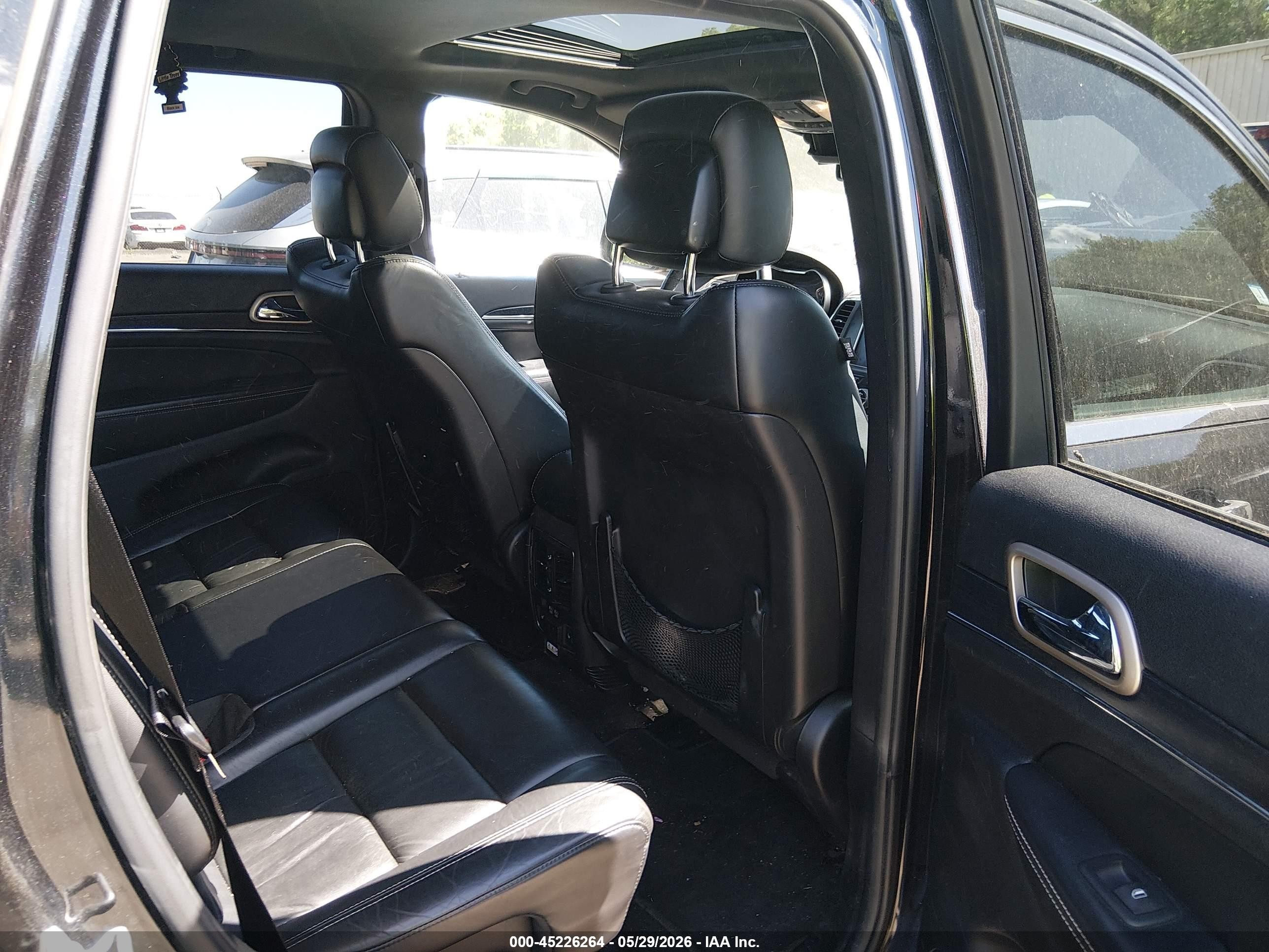2014 Jeep Grand Cherokee Limited Black vin: 1C4RJFBT0EC121597