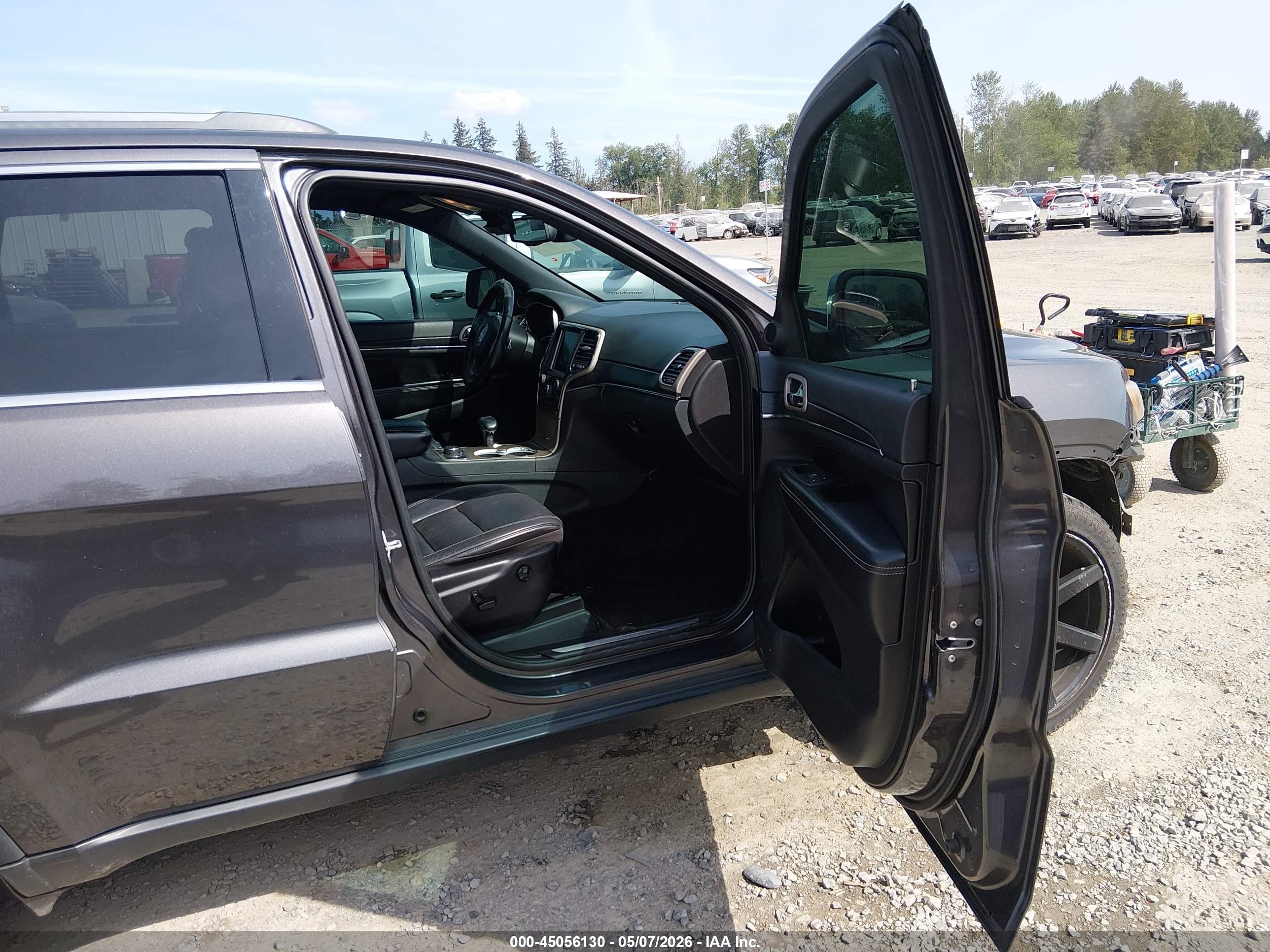 2014 Jeep Grand Cherokee Limited Gray vin: 1C4RJFBT0EC146807
