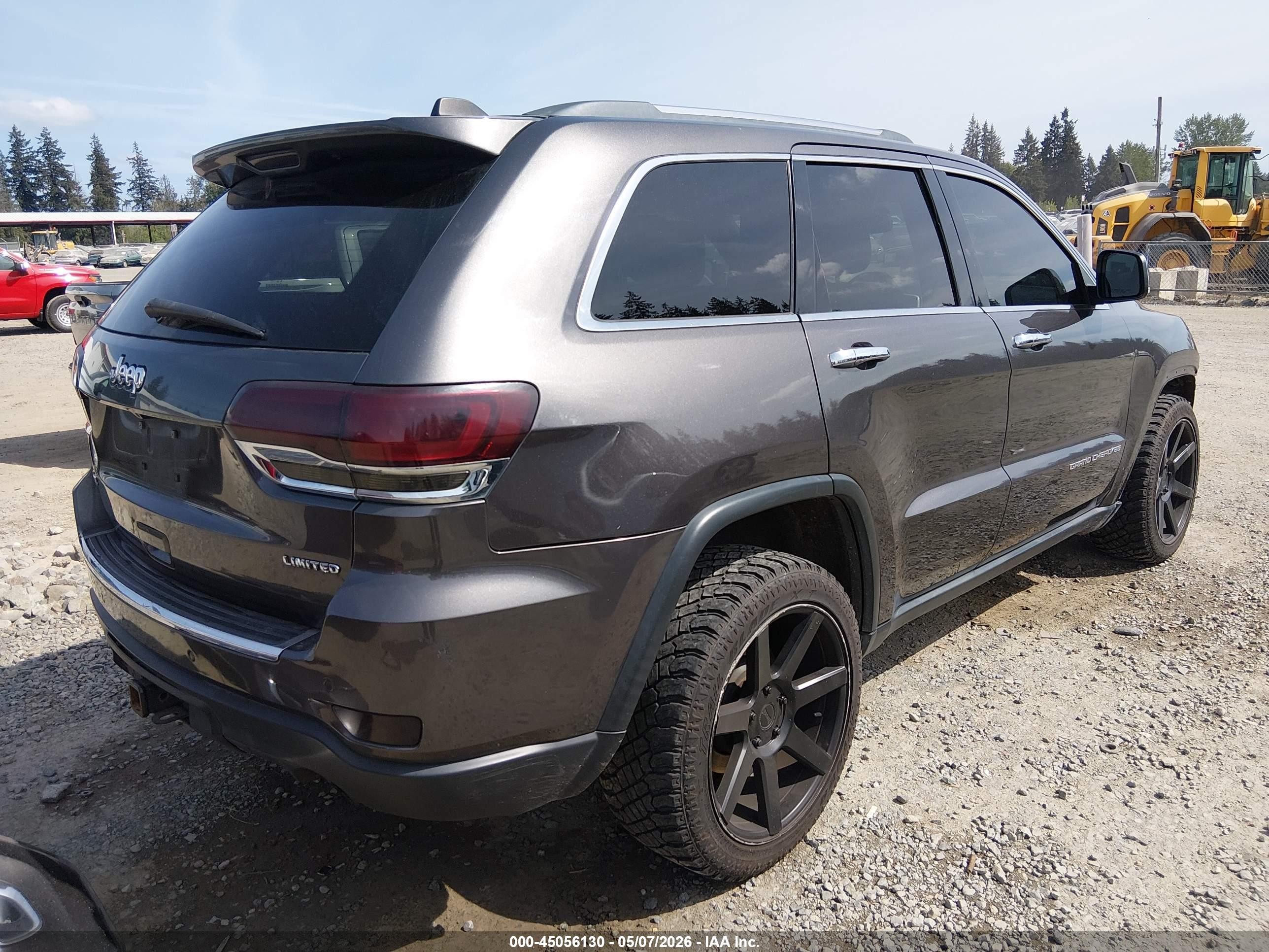 2014 Jeep Grand Cherokee Limited Gray vin: 1C4RJFBT0EC146807