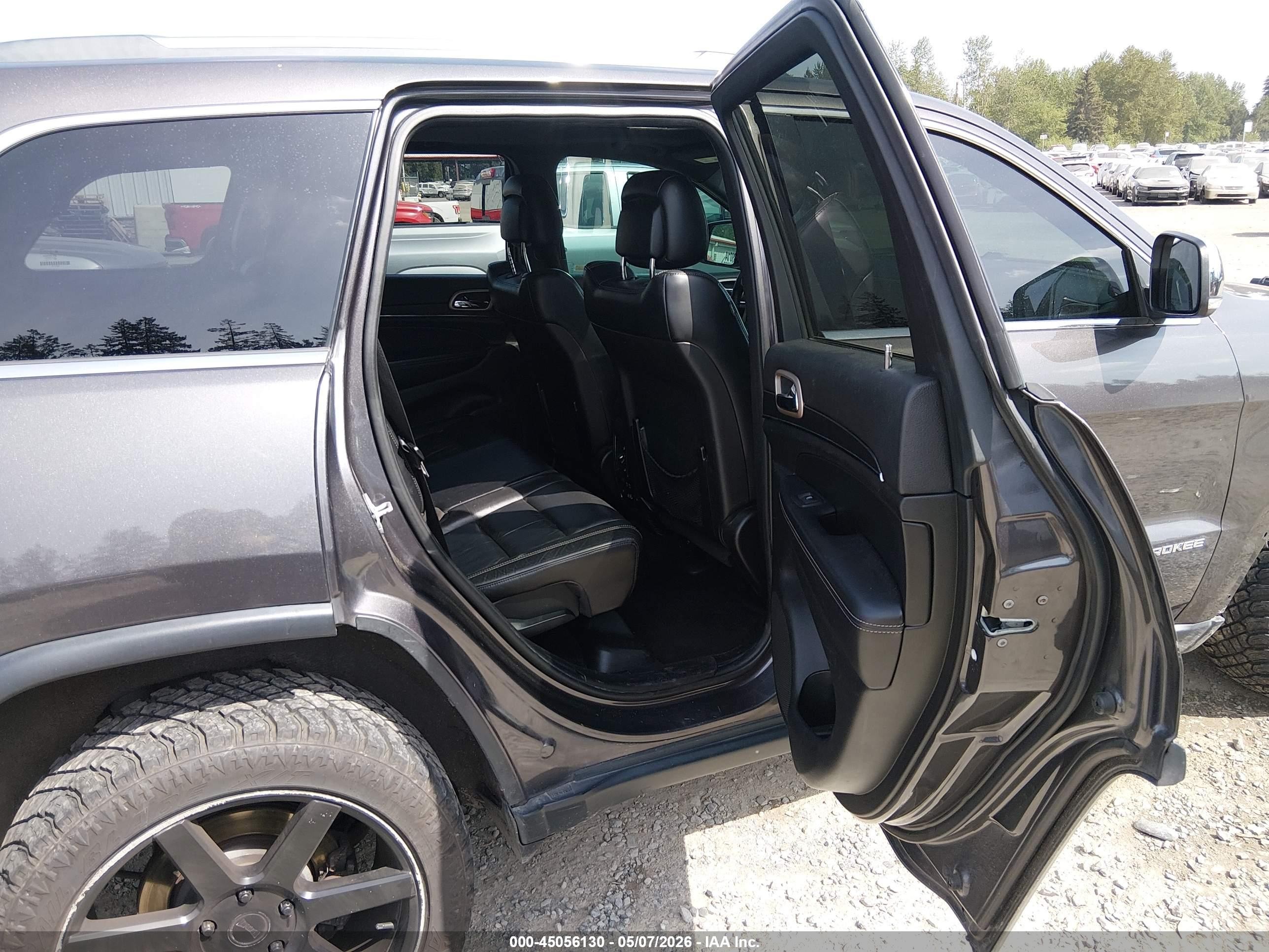 2014 Jeep Grand Cherokee Limited Gray vin: 1C4RJFBT0EC146807