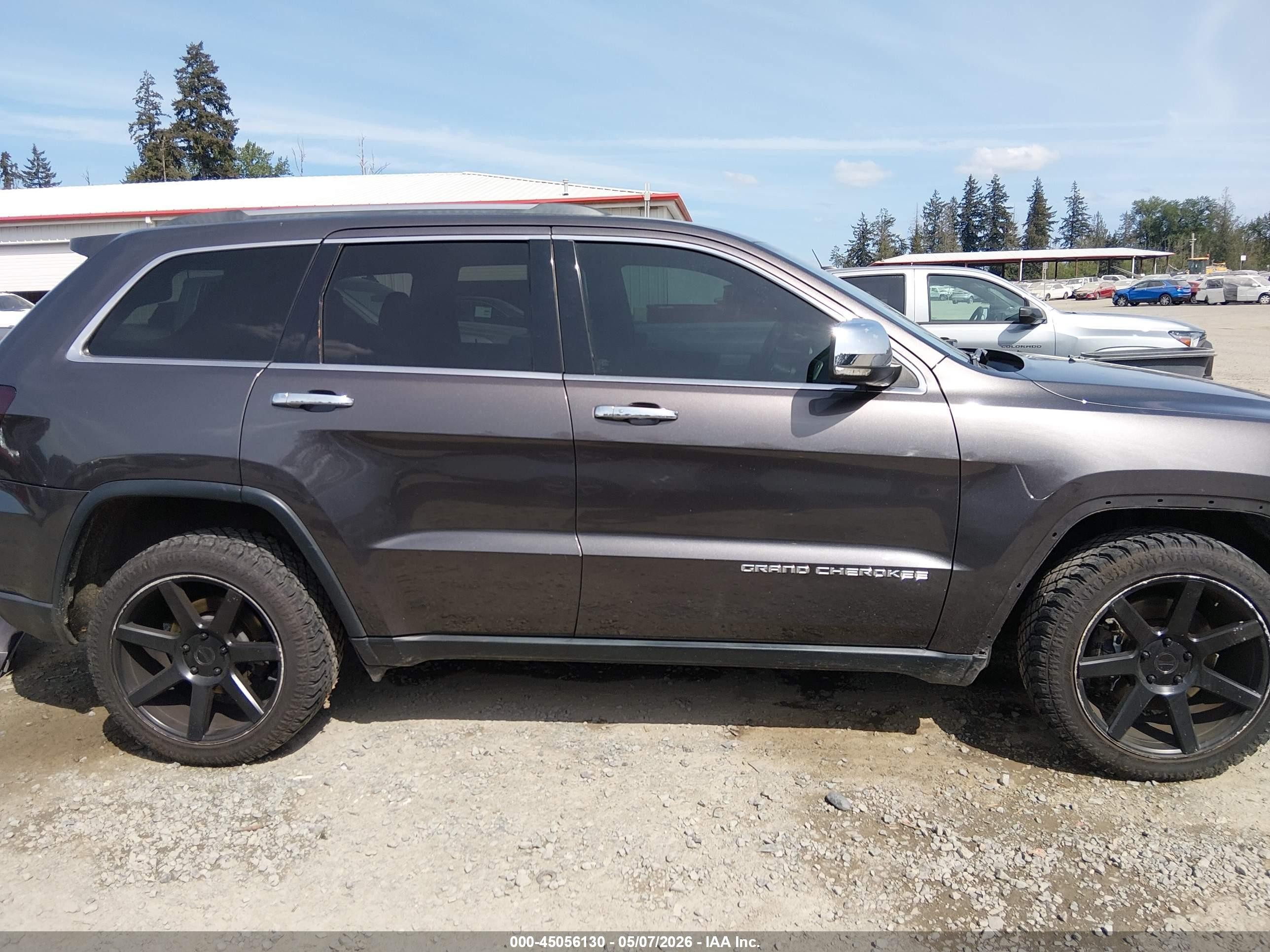 2014 Jeep Grand Cherokee Limited Gray vin: 1C4RJFBT0EC146807