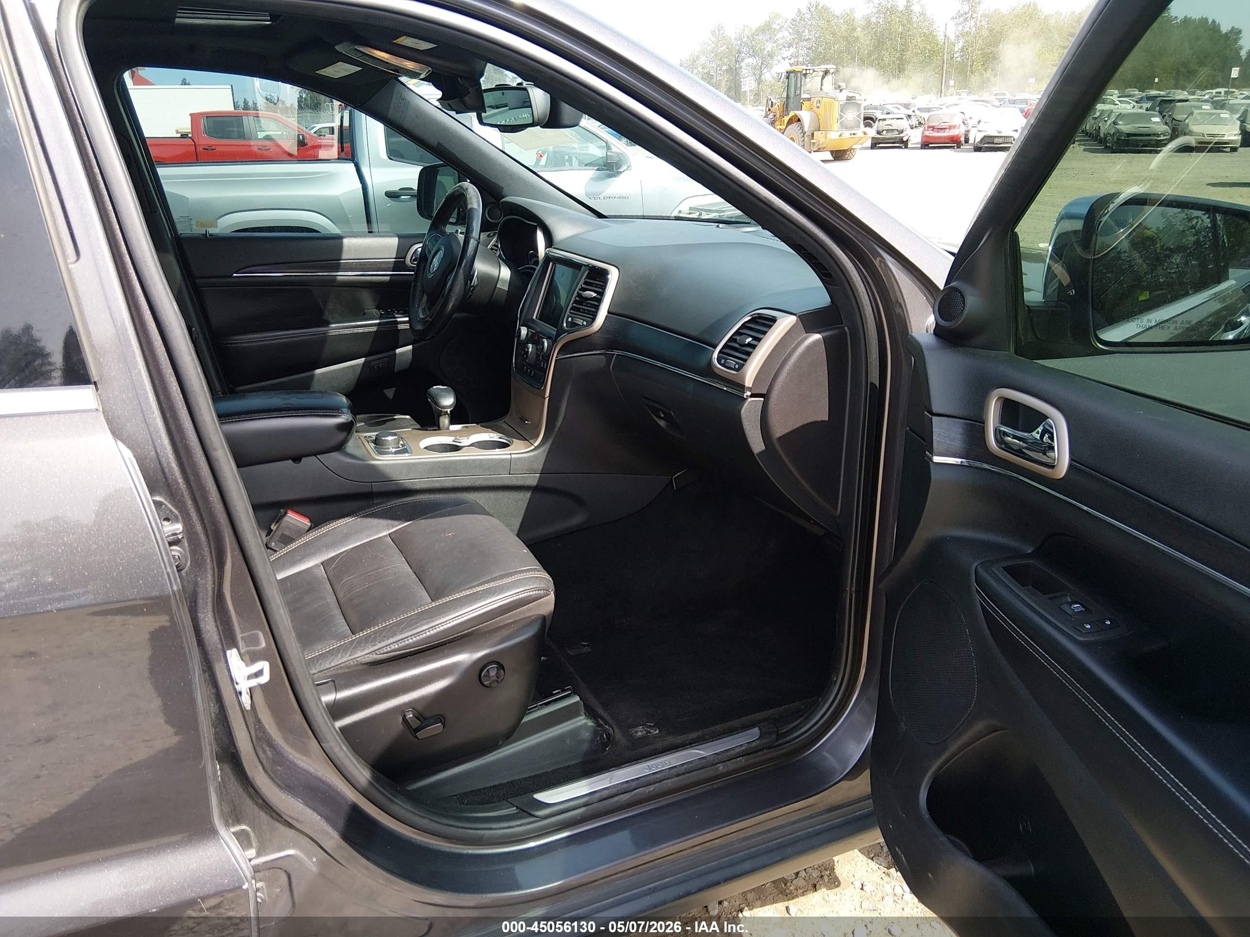2014 Jeep Grand Cherokee Limited Gray vin: 1C4RJFBT0EC146807