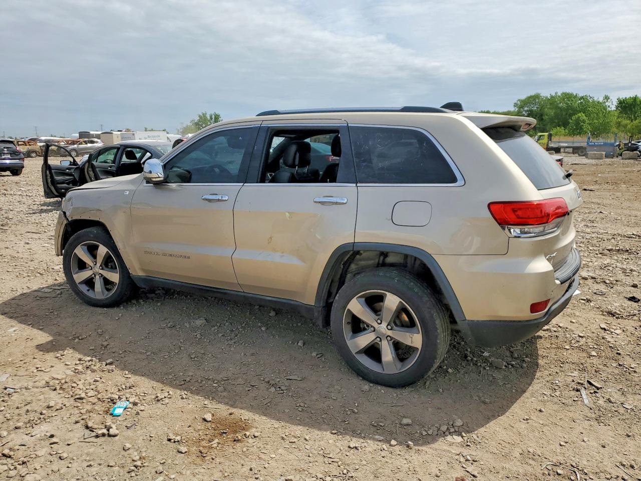 2014 Jeep Grand Cherokee Limited Beige vin: 1C4RJFBT0EC148766