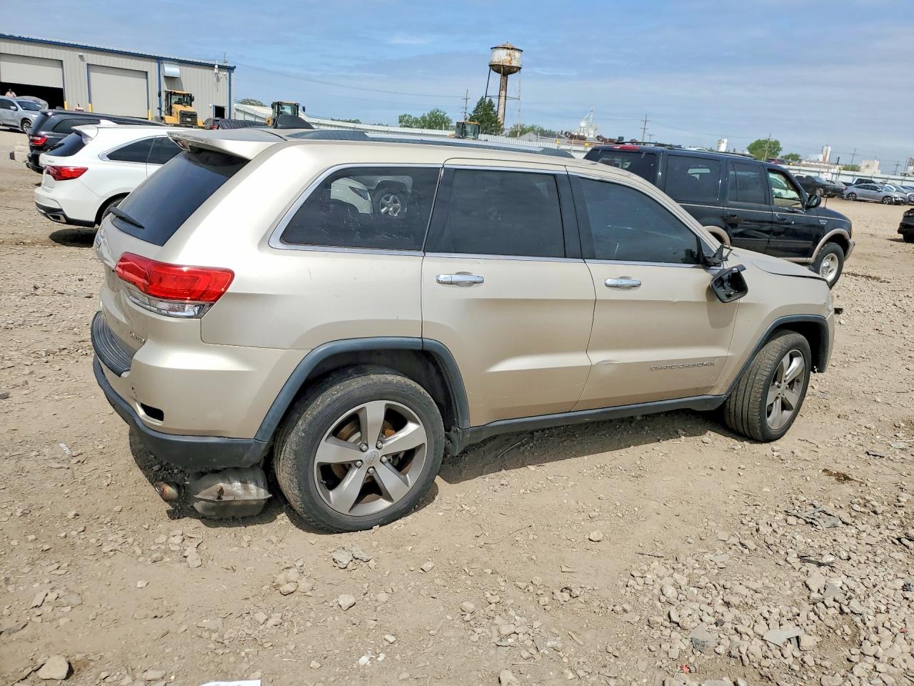 2014 Jeep Grand Cherokee Limited Beige vin: 1C4RJFBT0EC148766