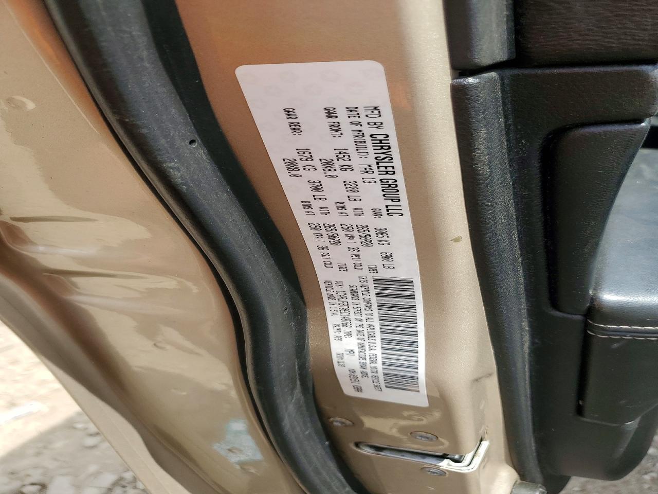 2014 Jeep Grand Cherokee Limited Beige vin: 1C4RJFBT0EC148766
