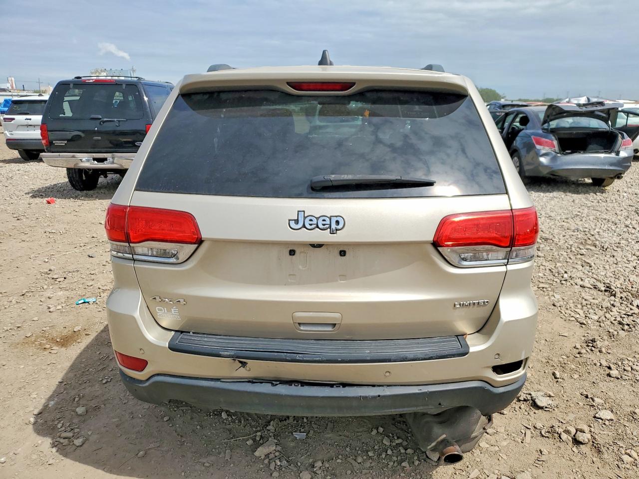 2014 Jeep Grand Cherokee Limited Beige vin: 1C4RJFBT0EC148766