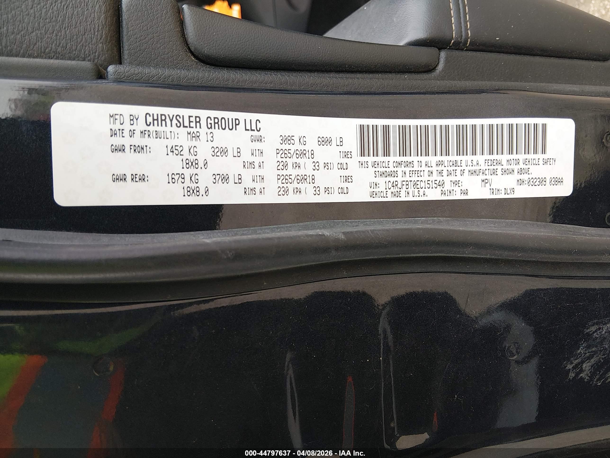 2014 Jeep Grand Cherokee Limited Gray vin: 1C4RJFBT0EC151540