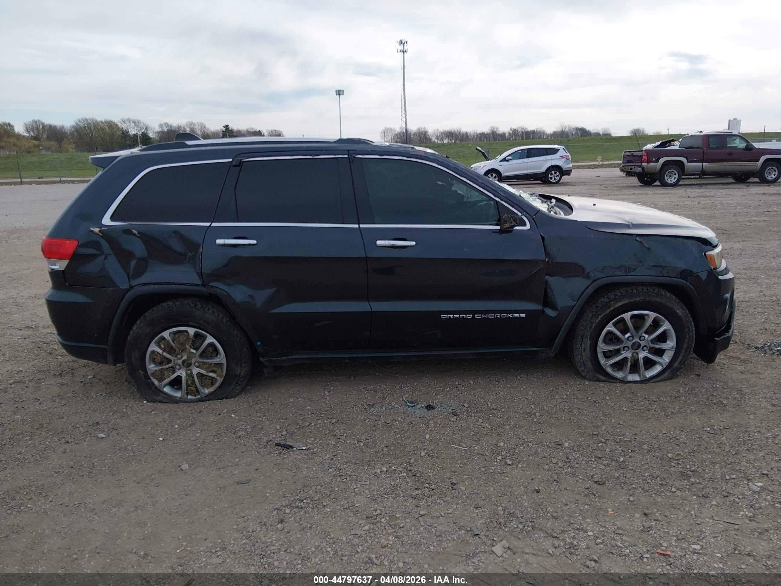2014 Jeep Grand Cherokee Limited Gray vin: 1C4RJFBT0EC151540