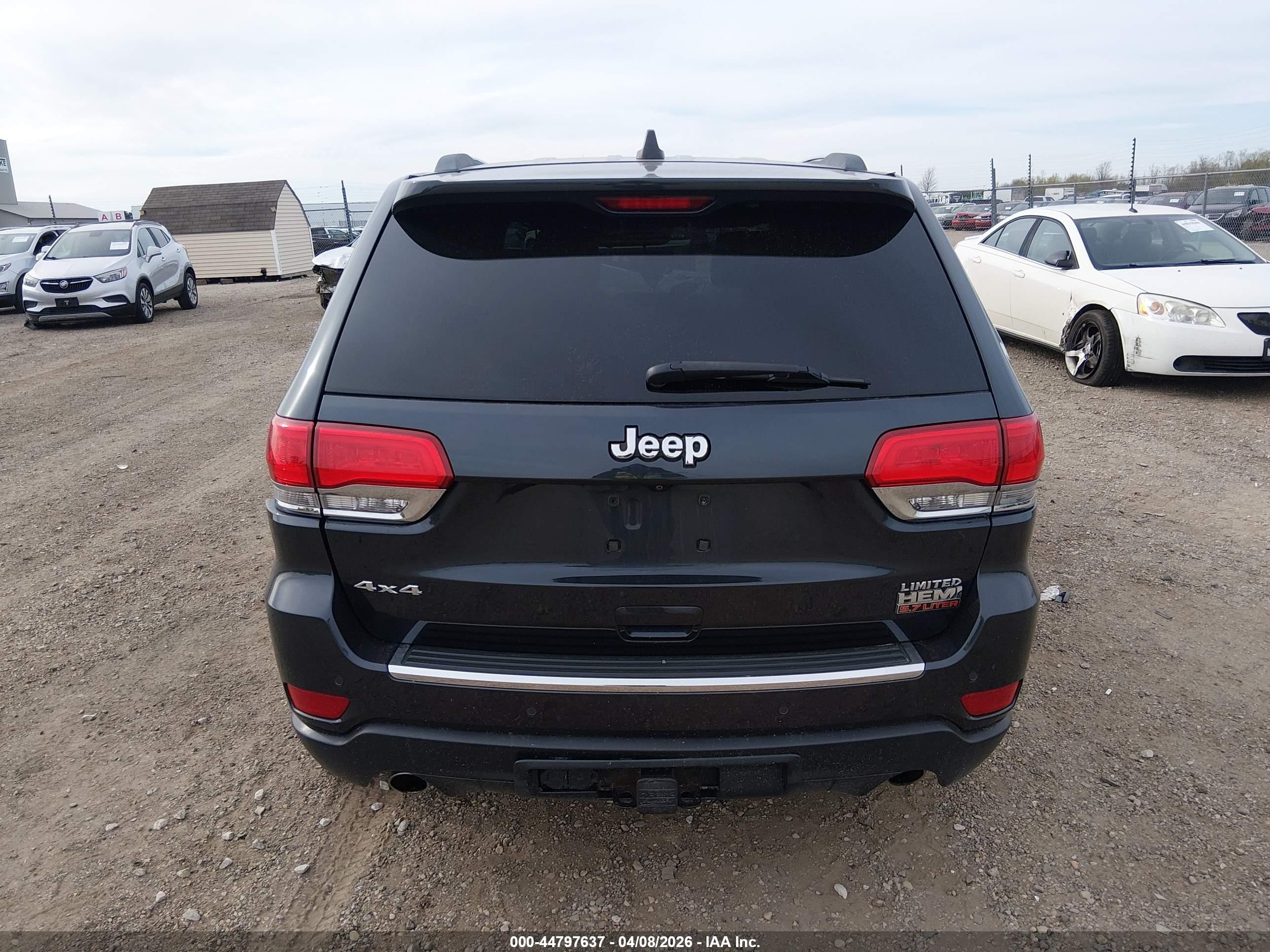 2014 Jeep Grand Cherokee Limited Gray vin: 1C4RJFBT0EC151540