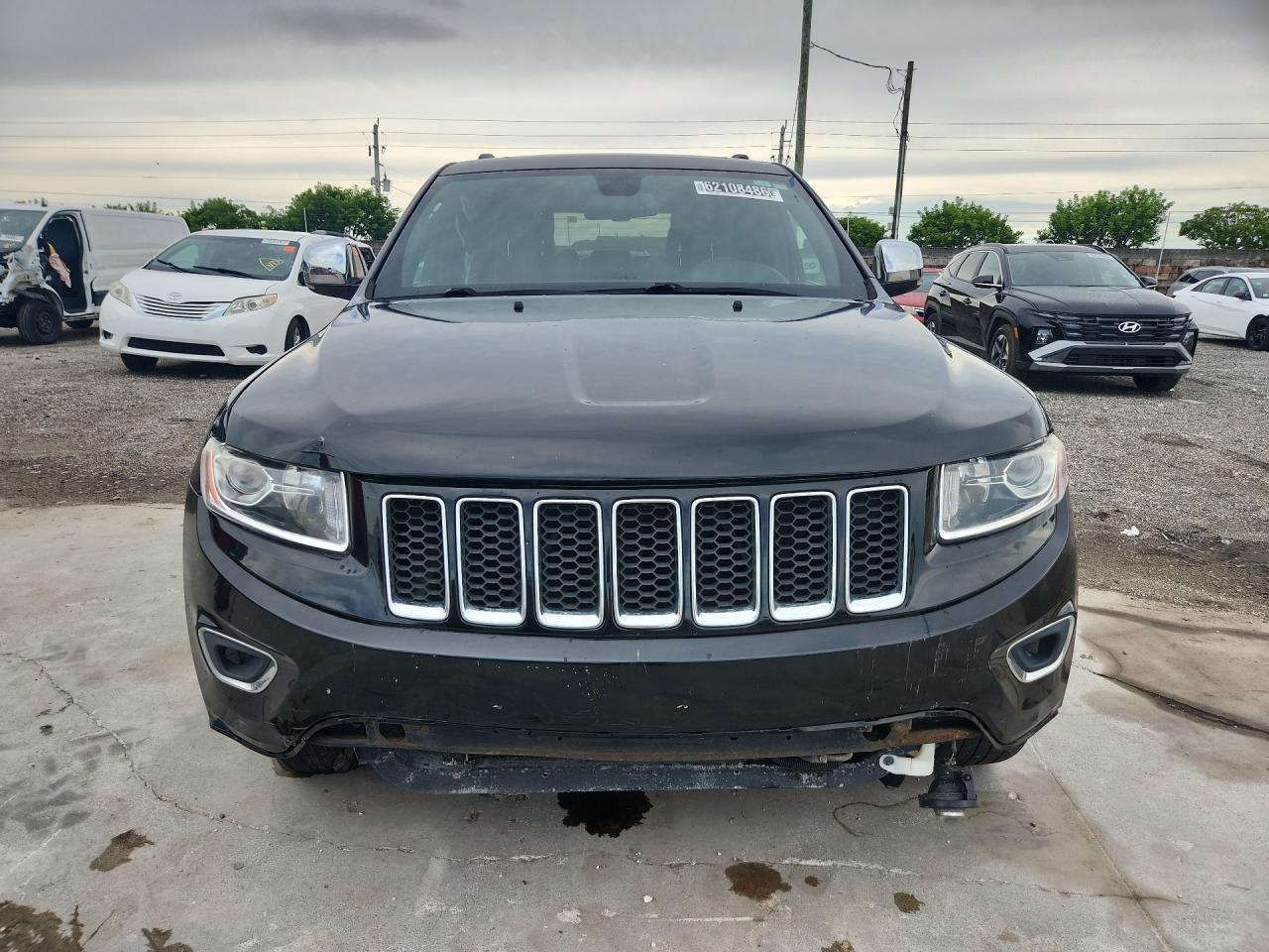 2014 Jeep Grand Cherokee Limited Black vin: 1C4RJFBT0EC226995 Damage: Front Bumper Cover Lower, Missing, Replacement Required