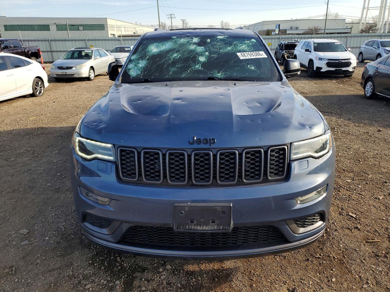2019 Jeep Grand Cherokee Limited Синий vin: 1C4RJFBT0KC693992