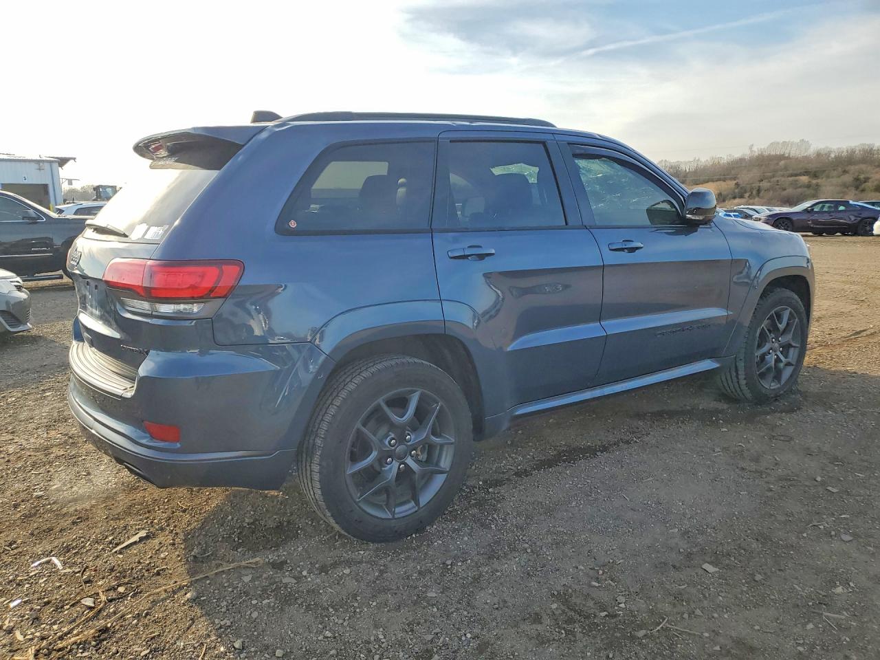 2019 Jeep Grand Cherokee Limited Синий vin: 1C4RJFBT0KC693992