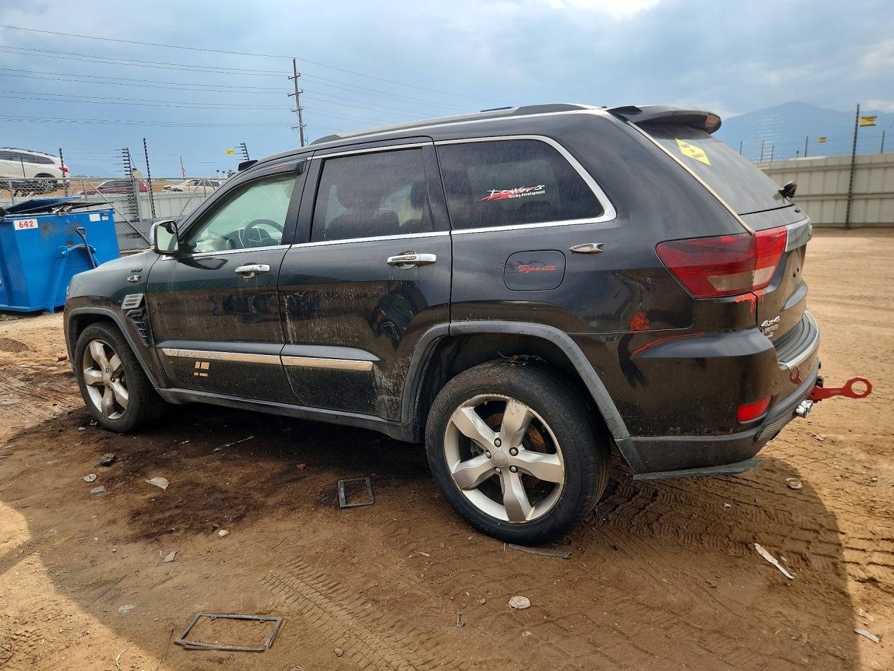 2012 Jeep Grand Cherokee Limited Black vin: 1C4RJFBT1CC204033