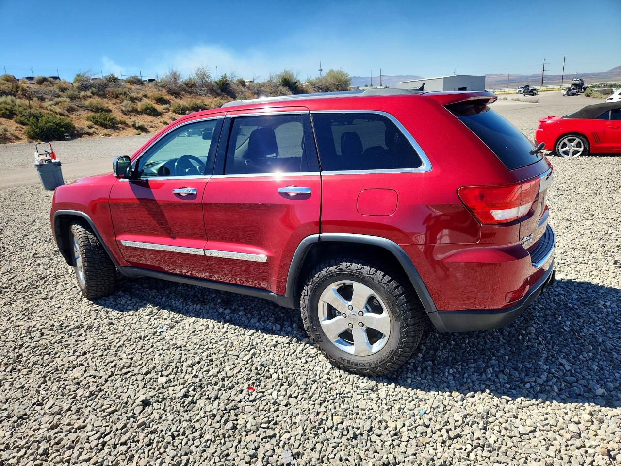 2013 Jeep Grand Cherokee Limited Red vin: 1C4RJFBT1DC573167