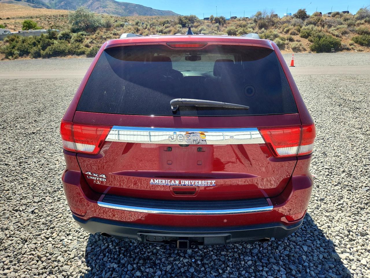 2013 Jeep Grand Cherokee Limited Red vin: 1C4RJFBT1DC573167