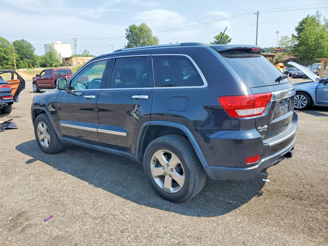 2013 Jeep Grand Cherokee Limited Black vin: 1C4RJFBT1DC586291