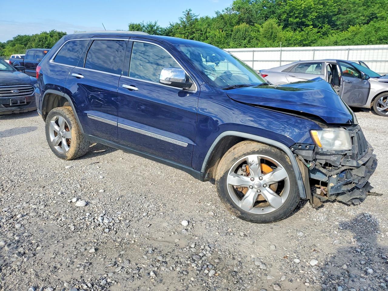 2012 Jeep Grand Cherokee Limited Blue vin: 1C4RJFBT2CC194340