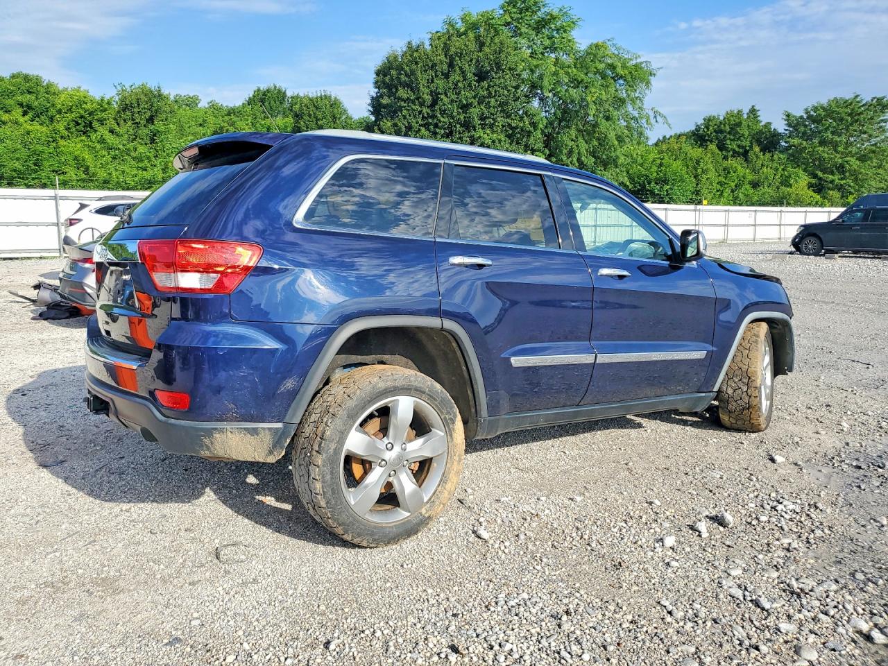 2012 Jeep Grand Cherokee Limited Blue vin: 1C4RJFBT2CC194340