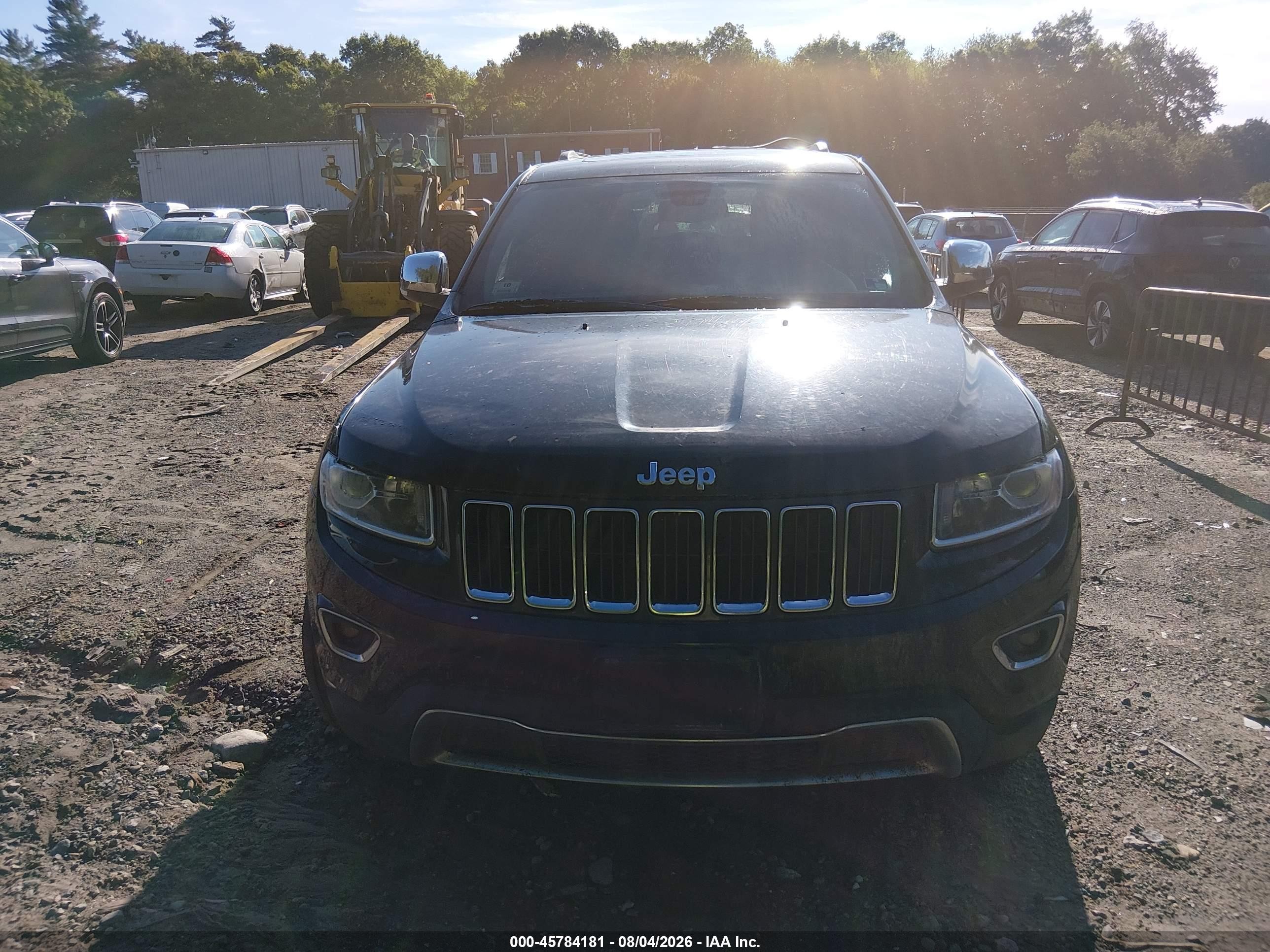 2014 Jeep Grand Cherokee Limited Black vin: 1C4RJFBT2EC129944