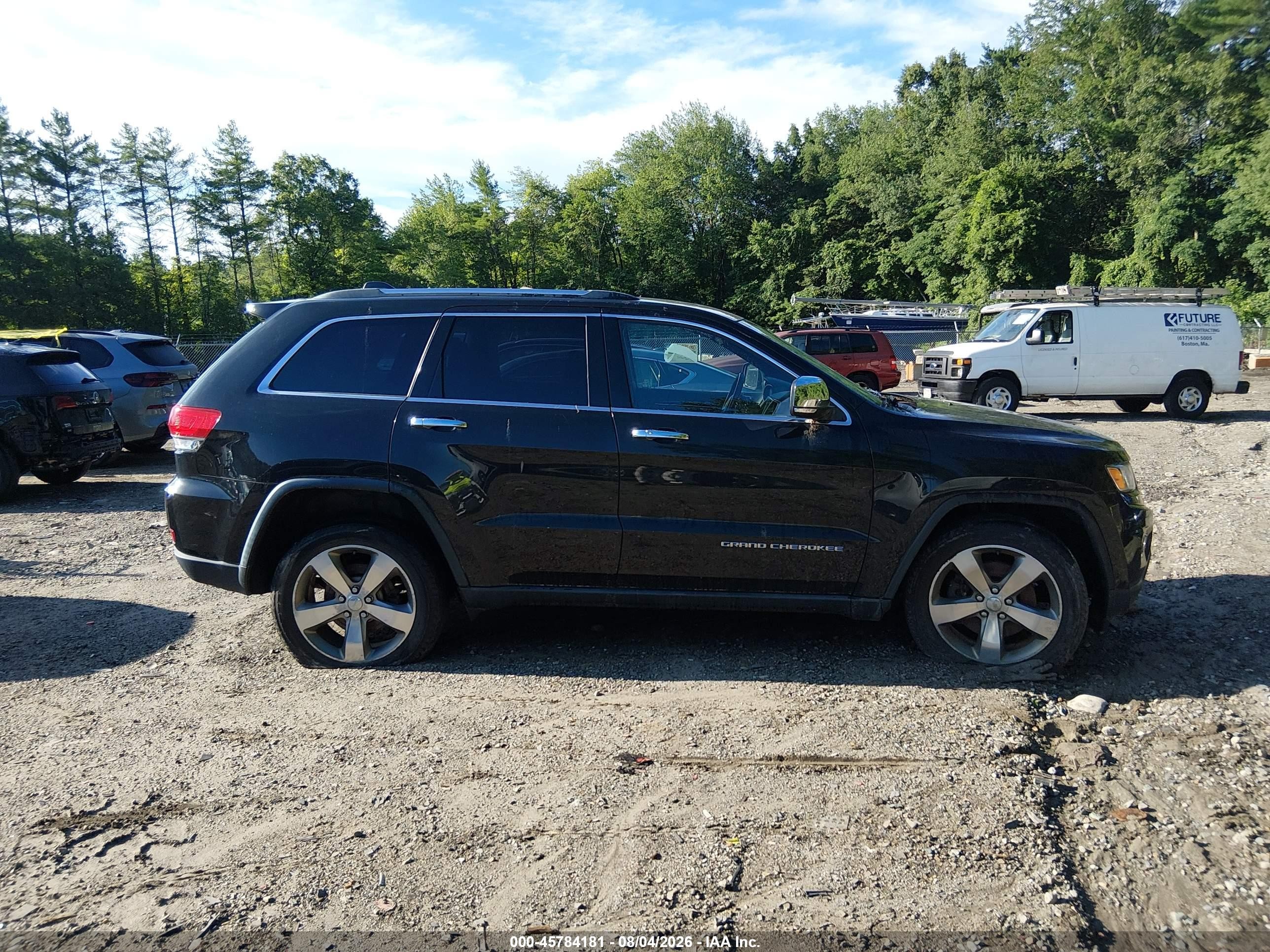 2014 Jeep Grand Cherokee Limited Black vin: 1C4RJFBT2EC129944