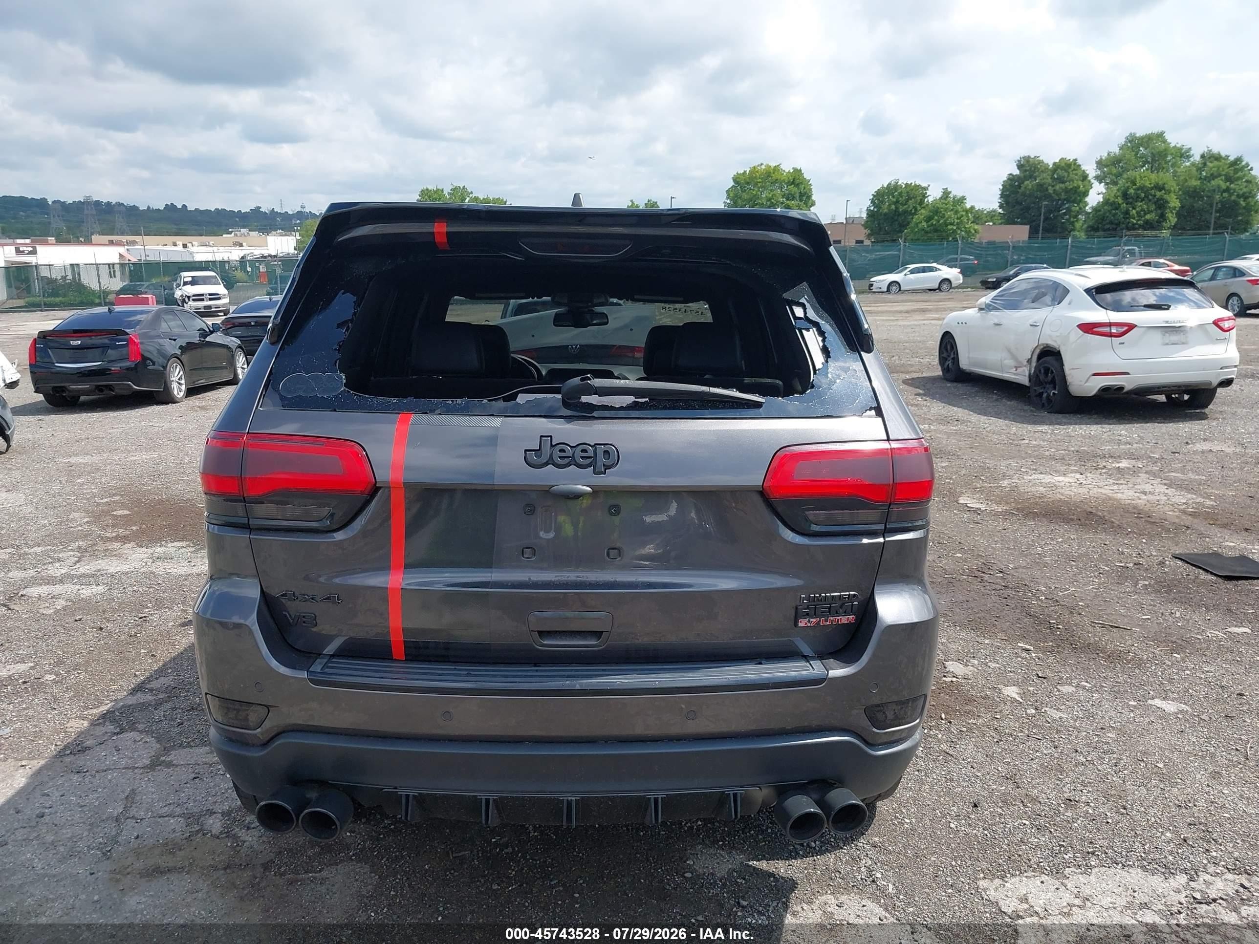 2014 Jeep Grand Cherokee Limited Серый vin: 1C4RJFBT2EC362920