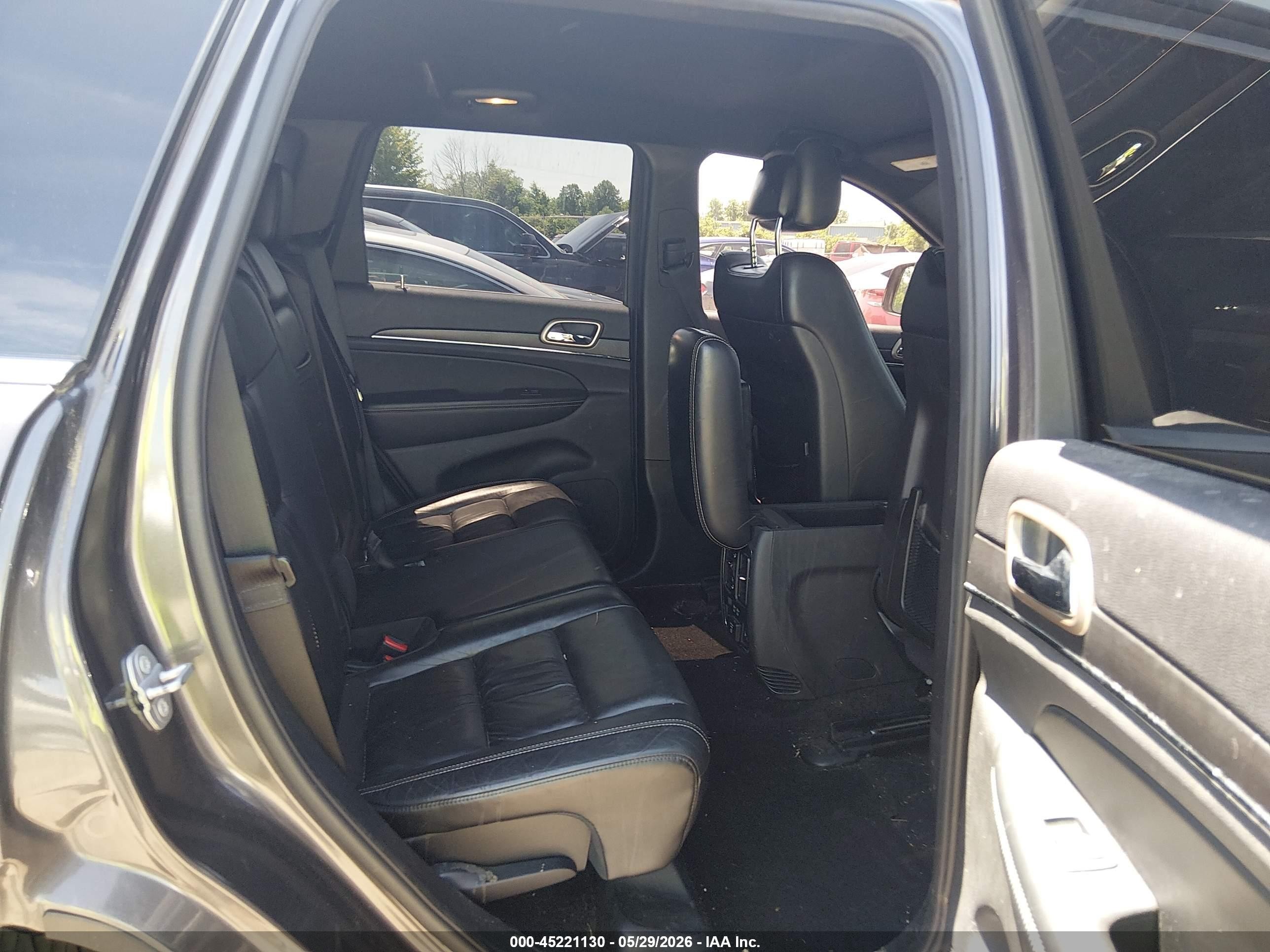 2015 Jeep Grand Cherokee Limited Серый vin: 1C4RJFBT2FC951466