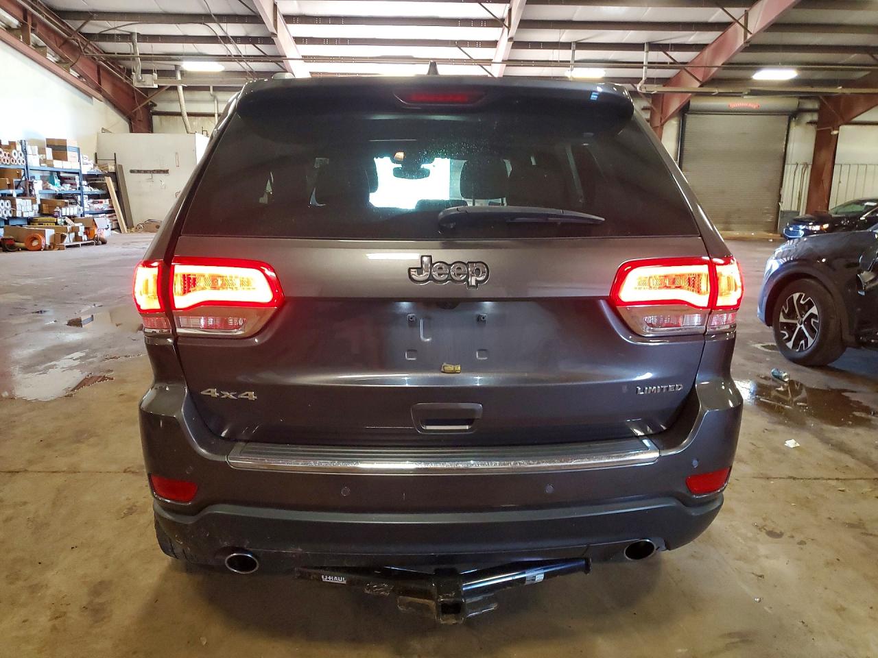 2017 Jeep Grand Cherokee Limited Gray vin: 1C4RJFBT2HC808214