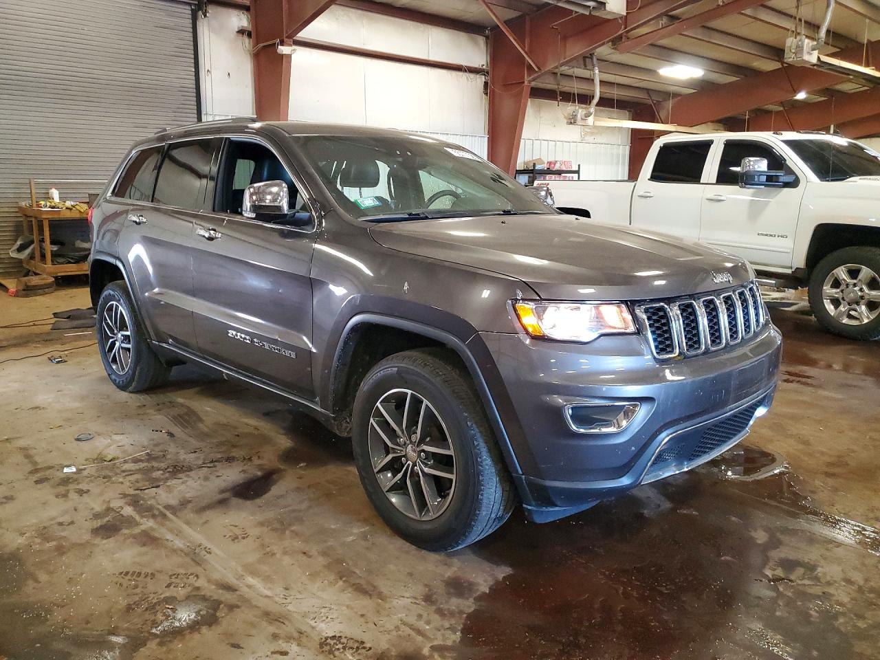 2017 Jeep Grand Cherokee Limited Gray vin: 1C4RJFBT2HC808214