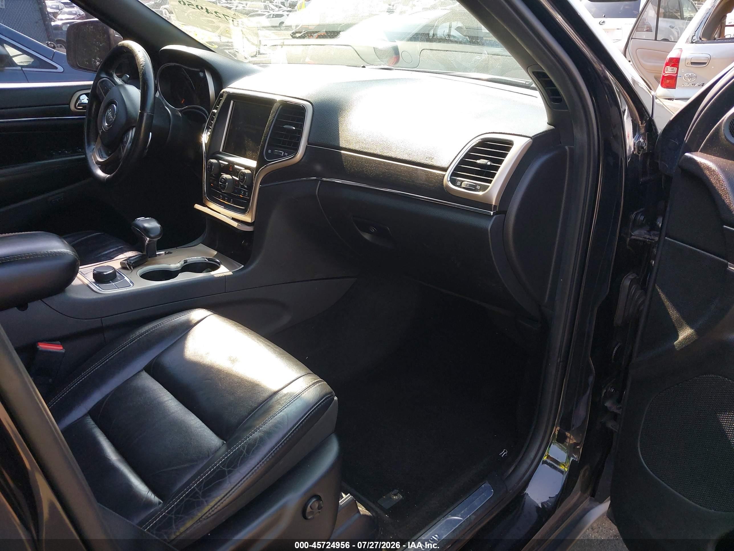 2014 Jeep Grand Cherokee Limited Black vin: 1C4RJFBT3EC232922