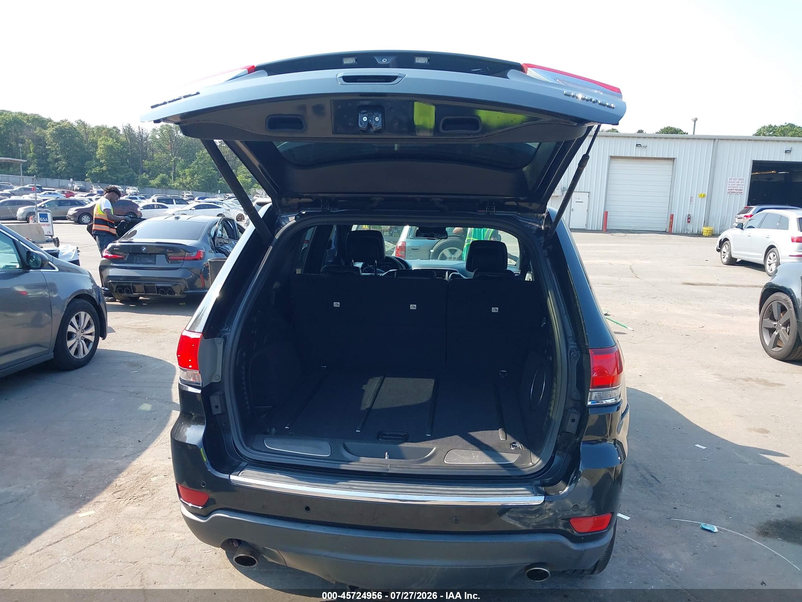 2014 Jeep Grand Cherokee Limited Black vin: 1C4RJFBT3EC232922