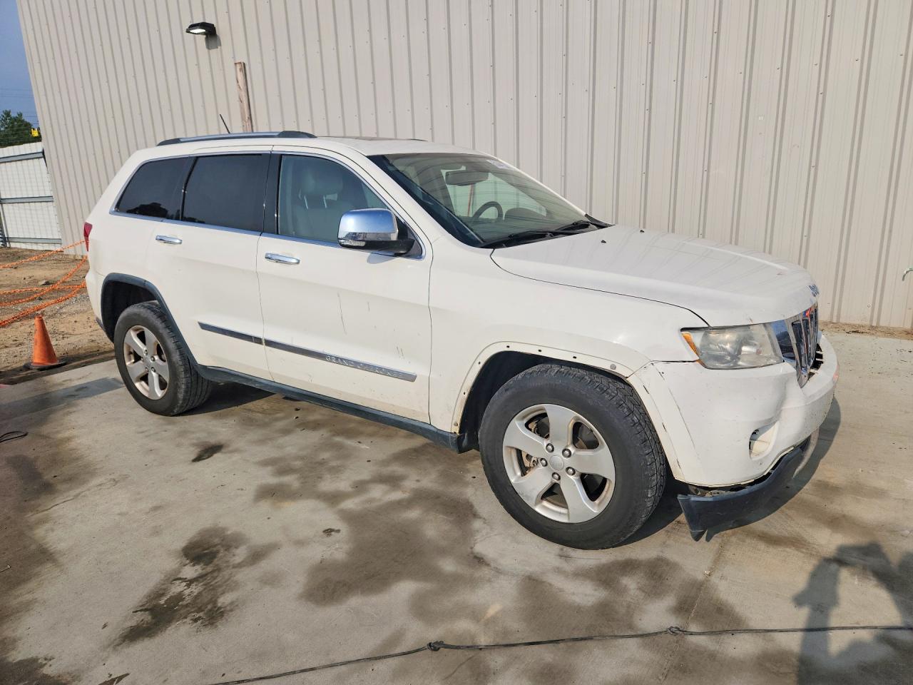 2012 Jeep Grand Cherokee Limited White vin: 1C4RJFBT4CC352581