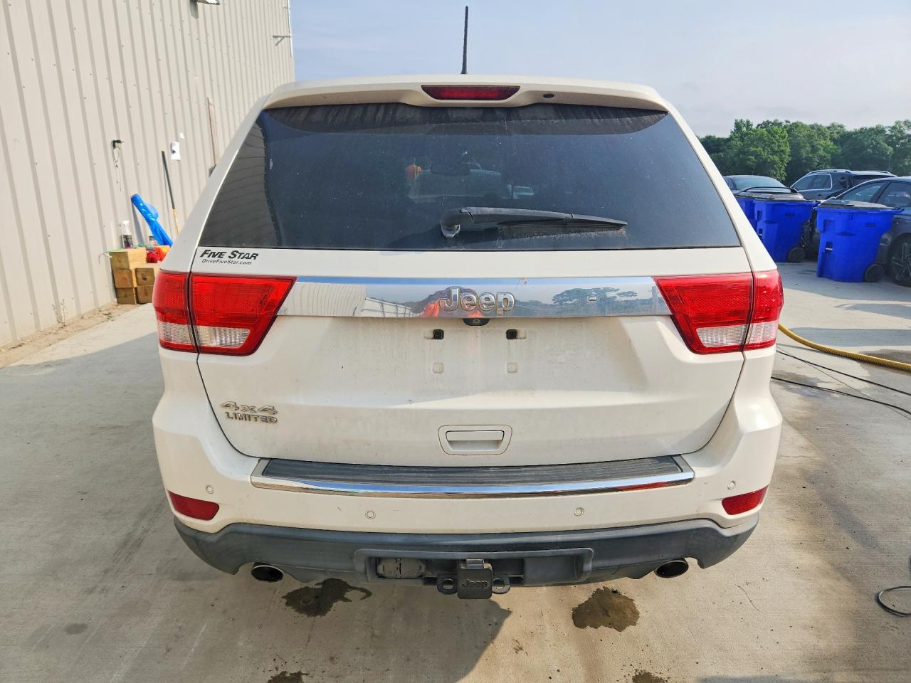 2012 Jeep Grand Cherokee Limited White vin: 1C4RJFBT4CC352581