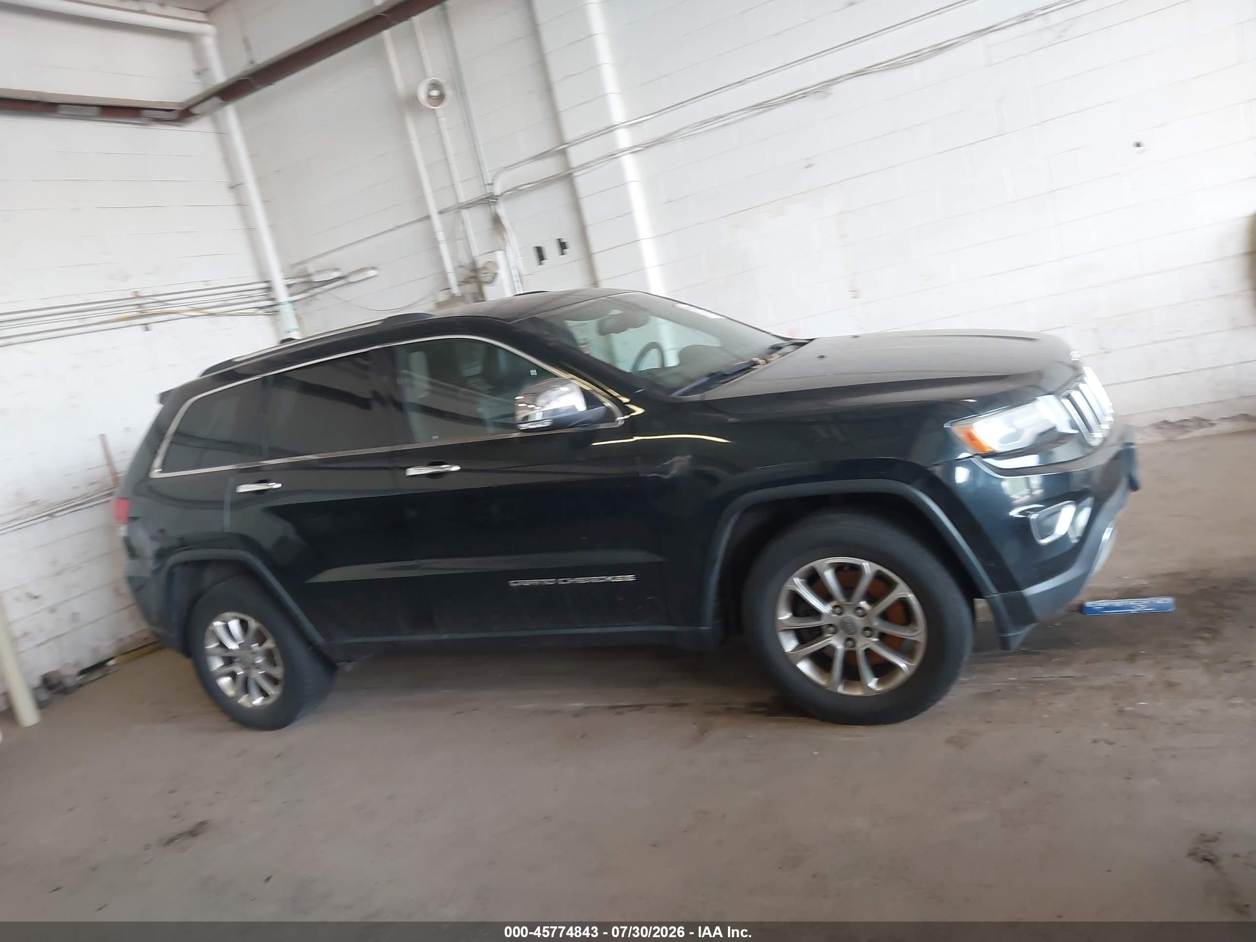 2014 Jeep Grand Cherokee Limited Black vin: 1C4RJFBT4EC151704
