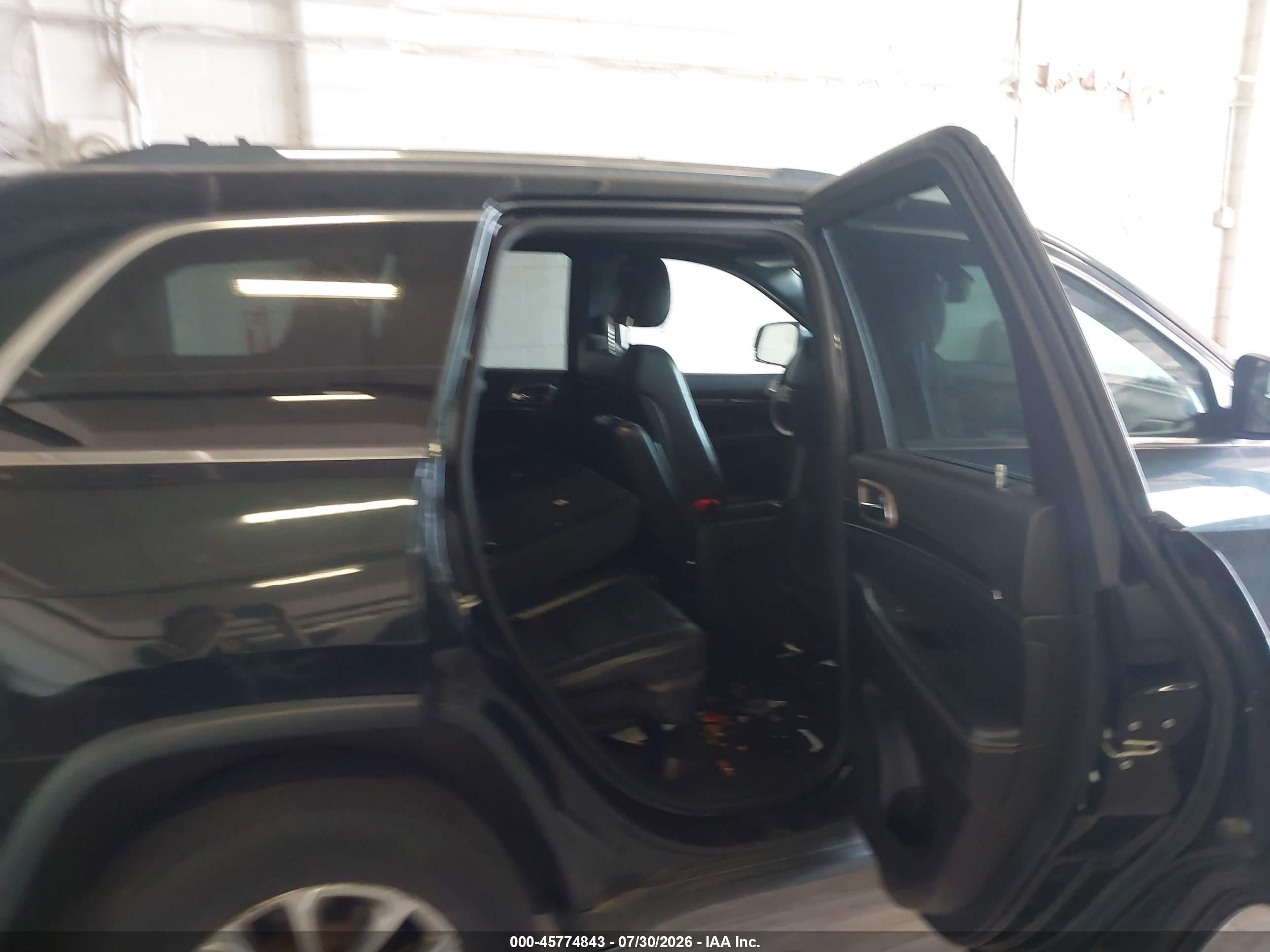 2014 Jeep Grand Cherokee Limited Black vin: 1C4RJFBT4EC151704