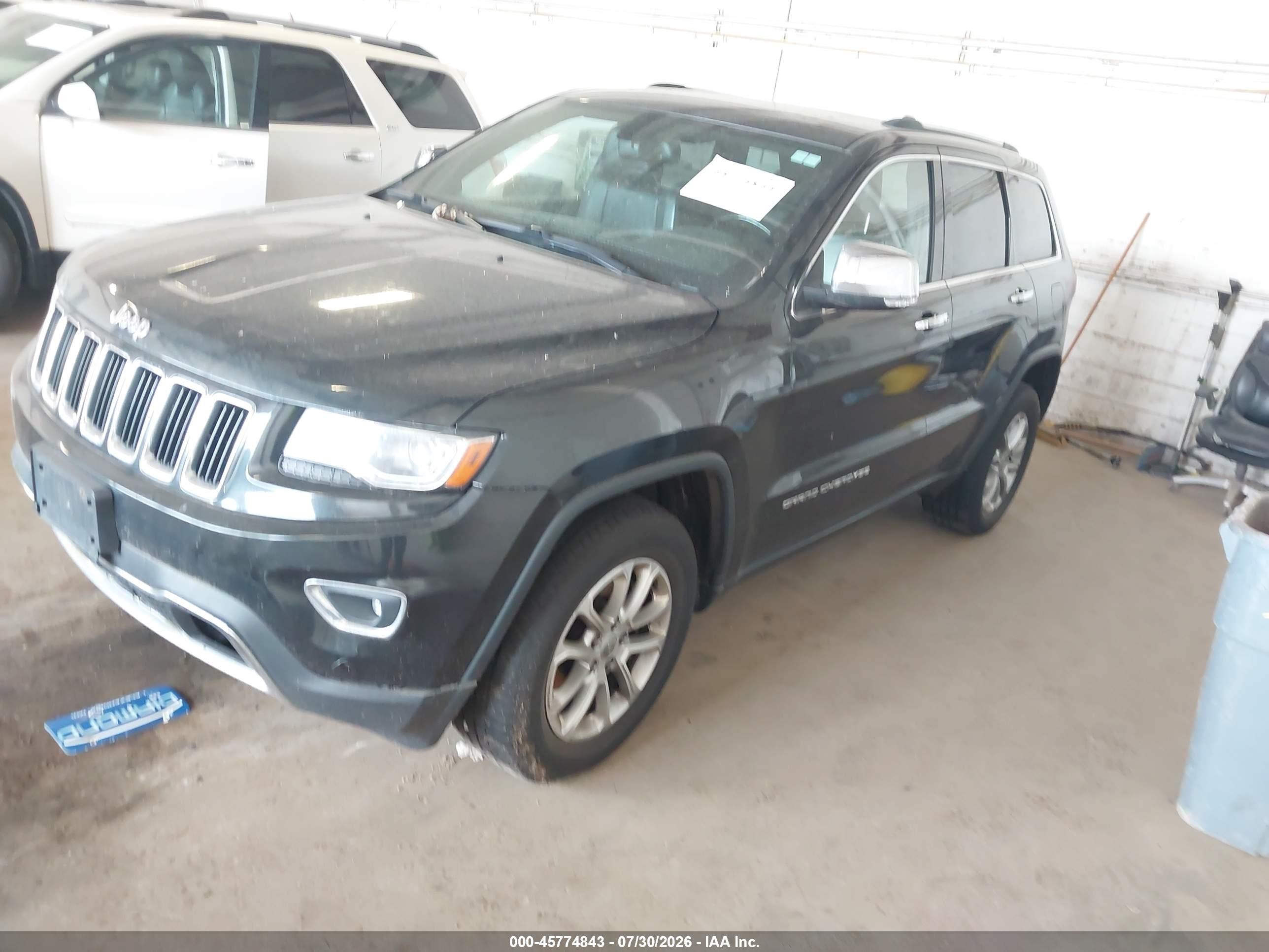 2014 Jeep Grand Cherokee Limited Black vin: 1C4RJFBT4EC151704