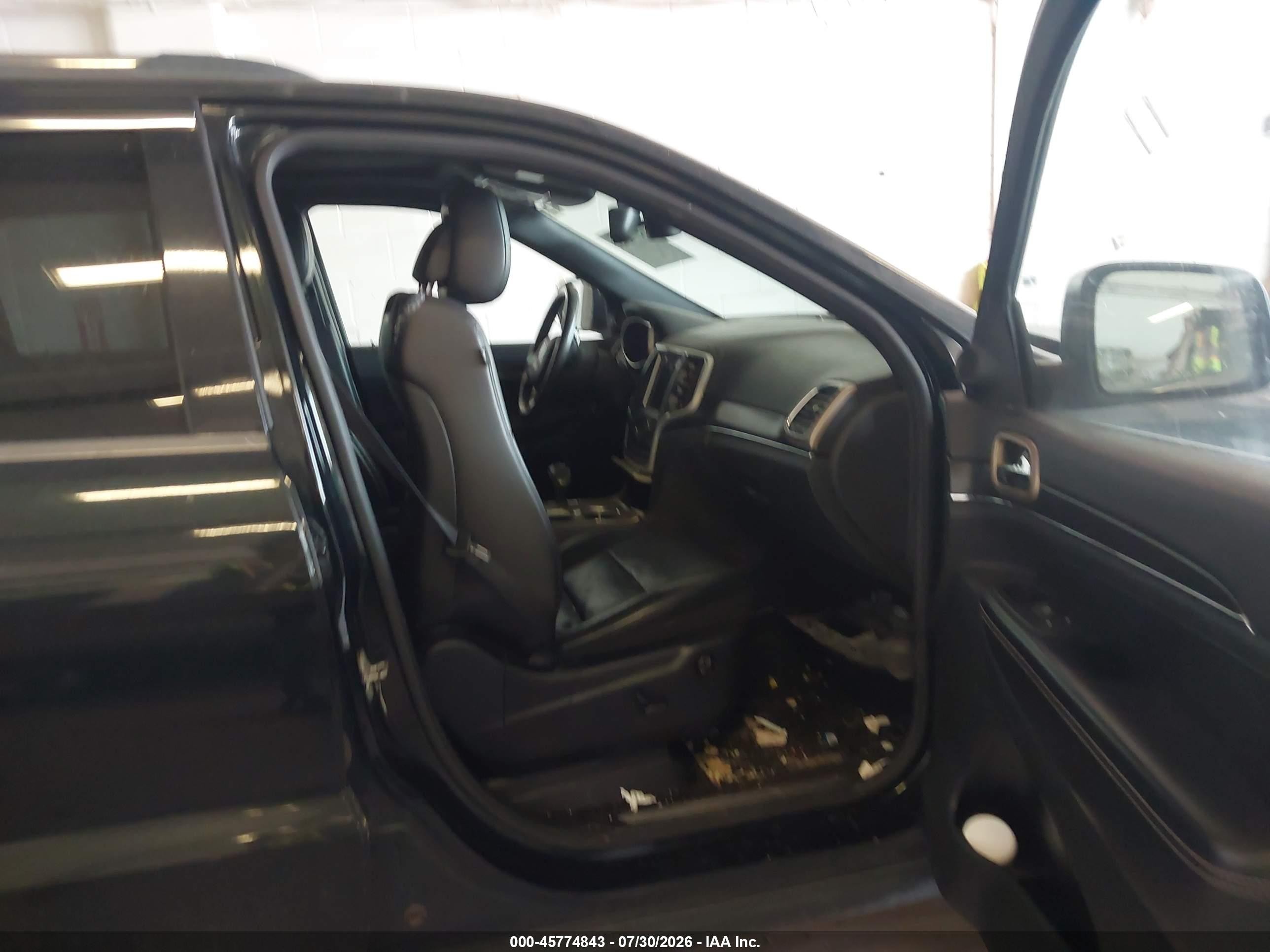 2014 Jeep Grand Cherokee Limited Black vin: 1C4RJFBT4EC151704