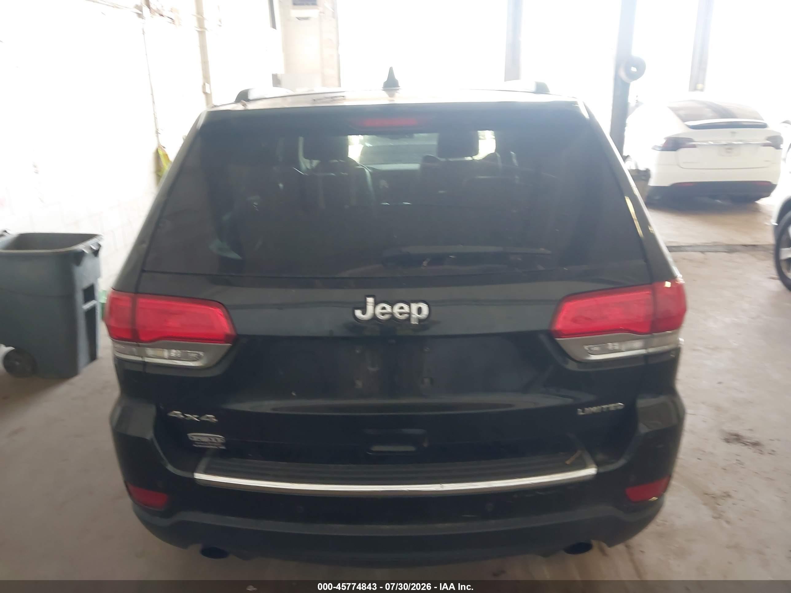 2014 Jeep Grand Cherokee Limited Black vin: 1C4RJFBT4EC151704