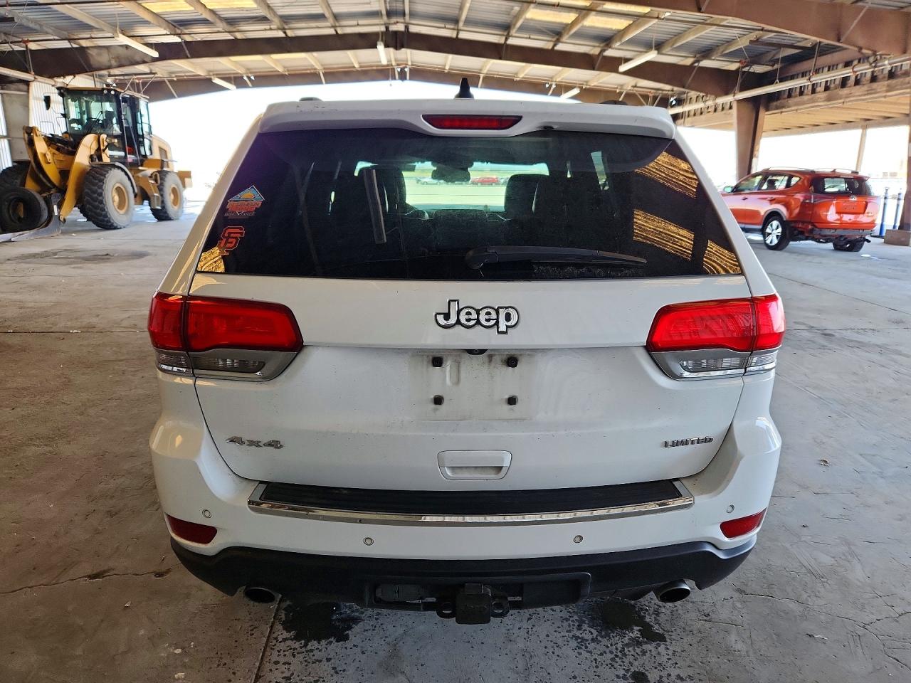 2014 Jeep Grand Cherokee Limited White vin: 1C4RJFBT4EC163688