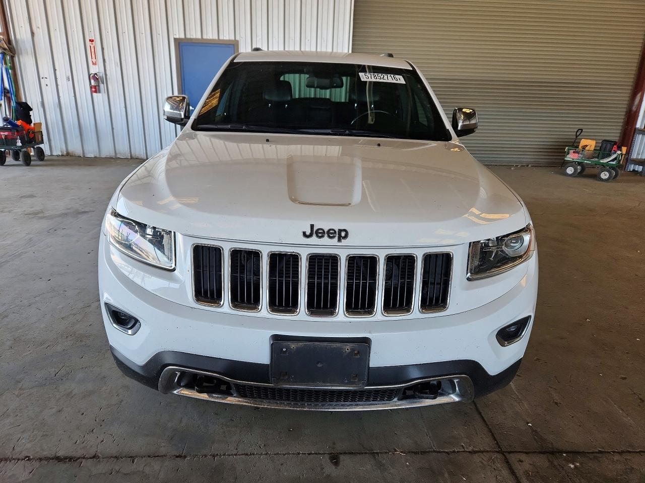 2014 Jeep Grand Cherokee Limited White vin: 1C4RJFBT4EC163688