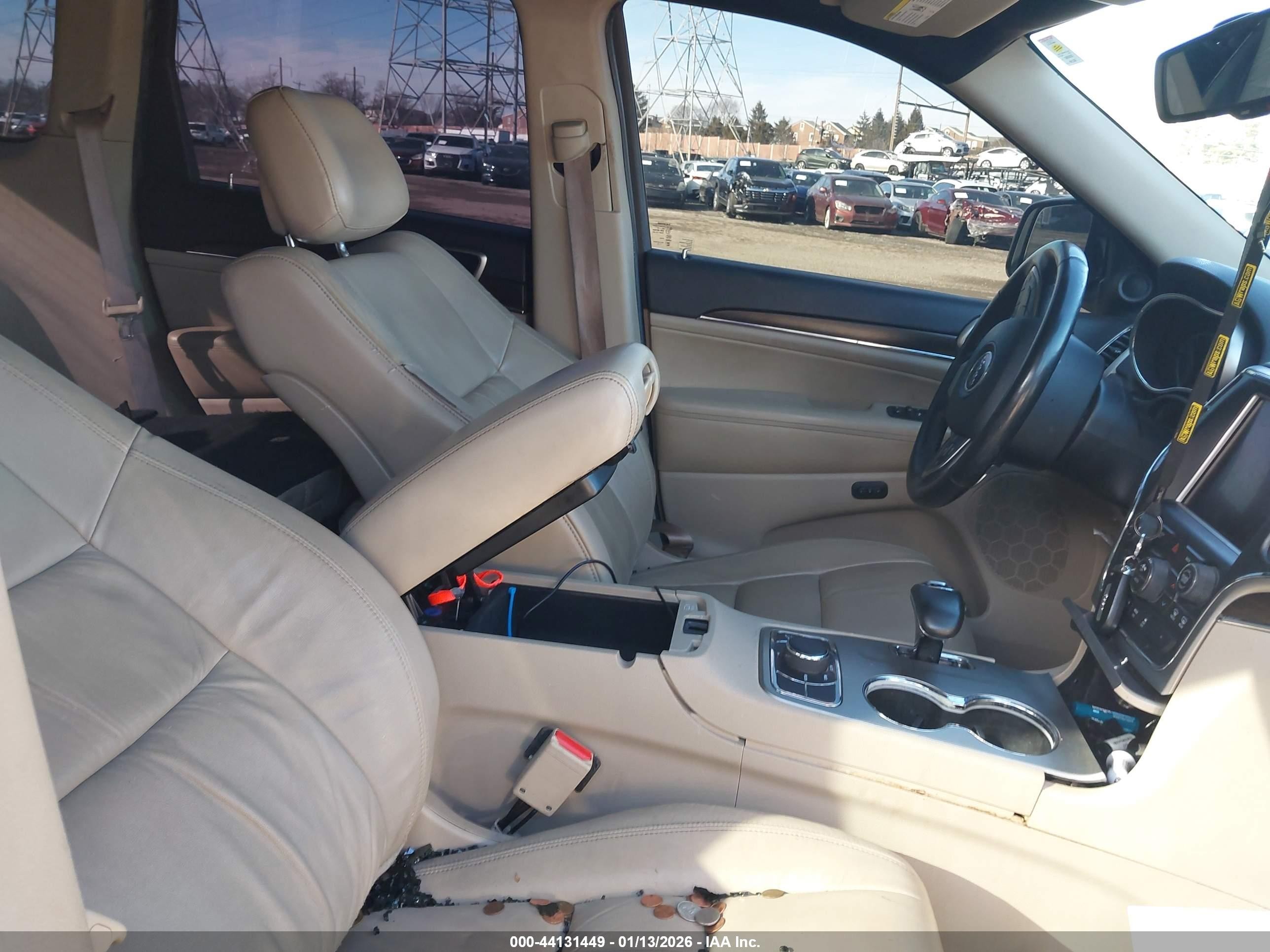 2014 Jeep Grand Cherokee Limited Gray vin: 1C4RJFBT4EC227051