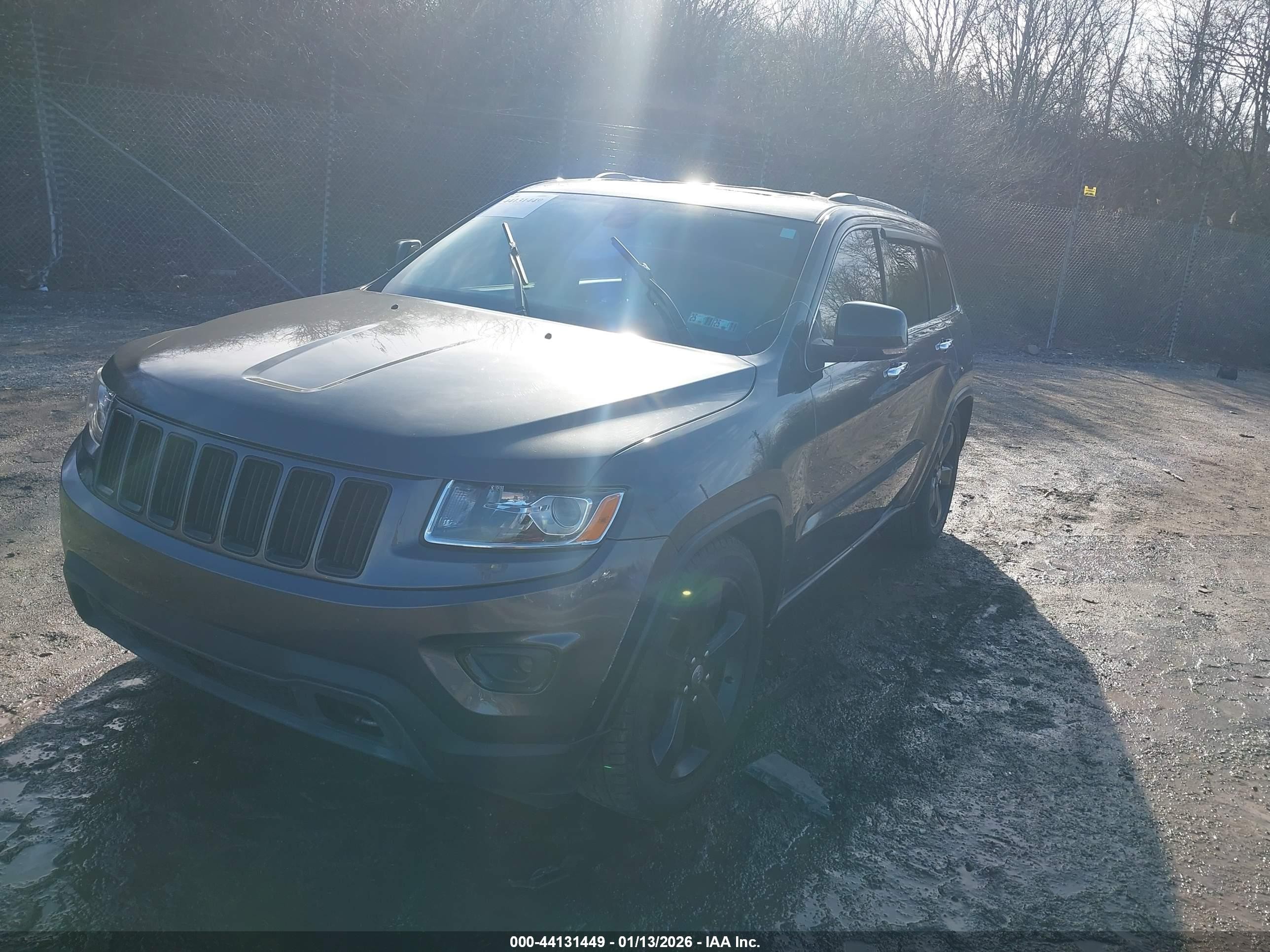 2014 Jeep Grand Cherokee Limited Gray vin: 1C4RJFBT4EC227051