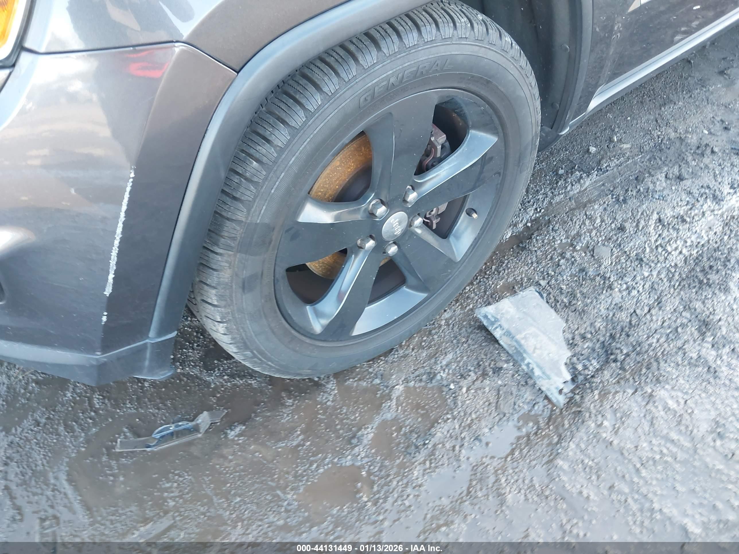 2014 Jeep Grand Cherokee Limited Gray vin: 1C4RJFBT4EC227051