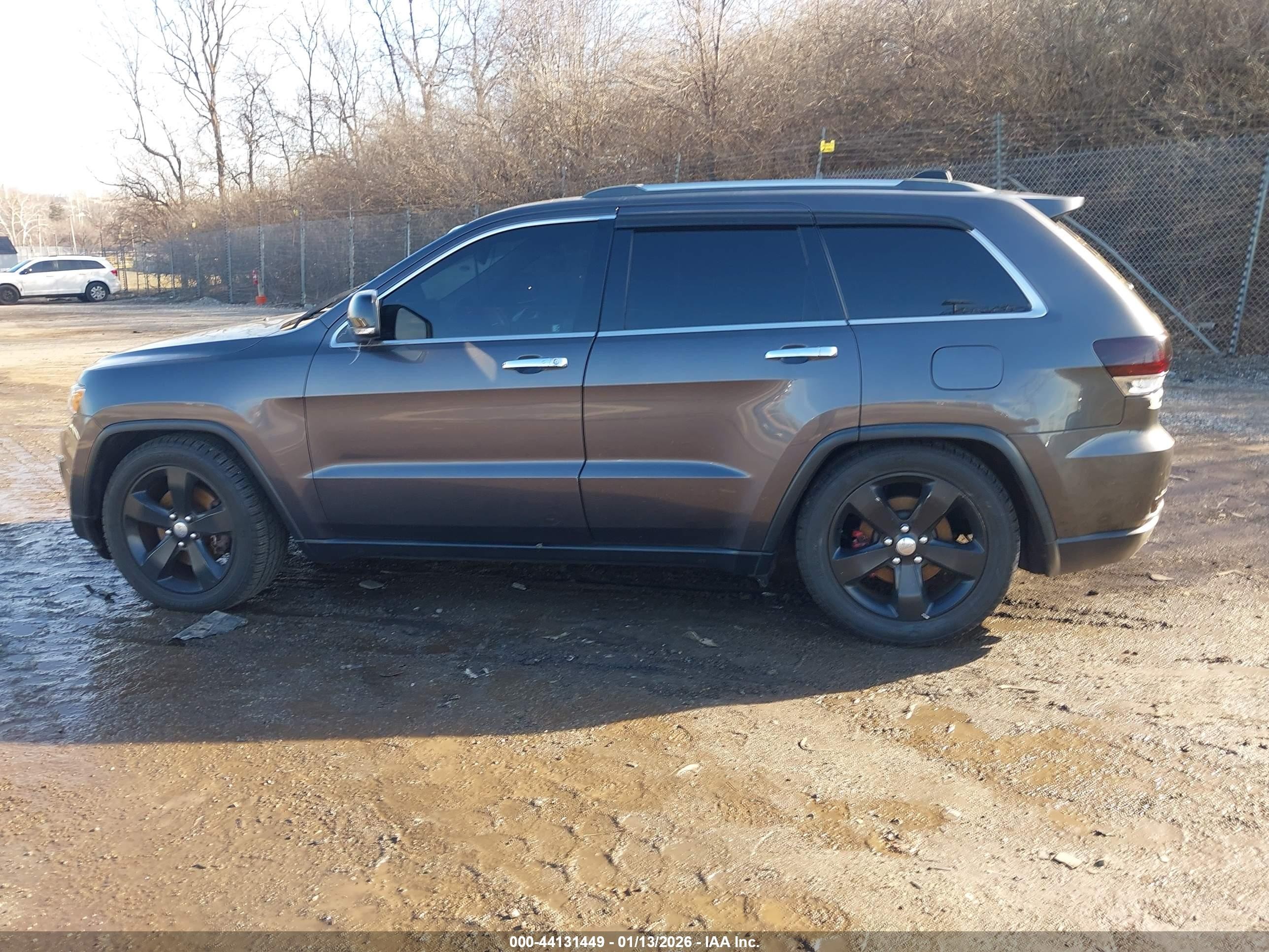 2014 Jeep Grand Cherokee Limited Gray vin: 1C4RJFBT4EC227051