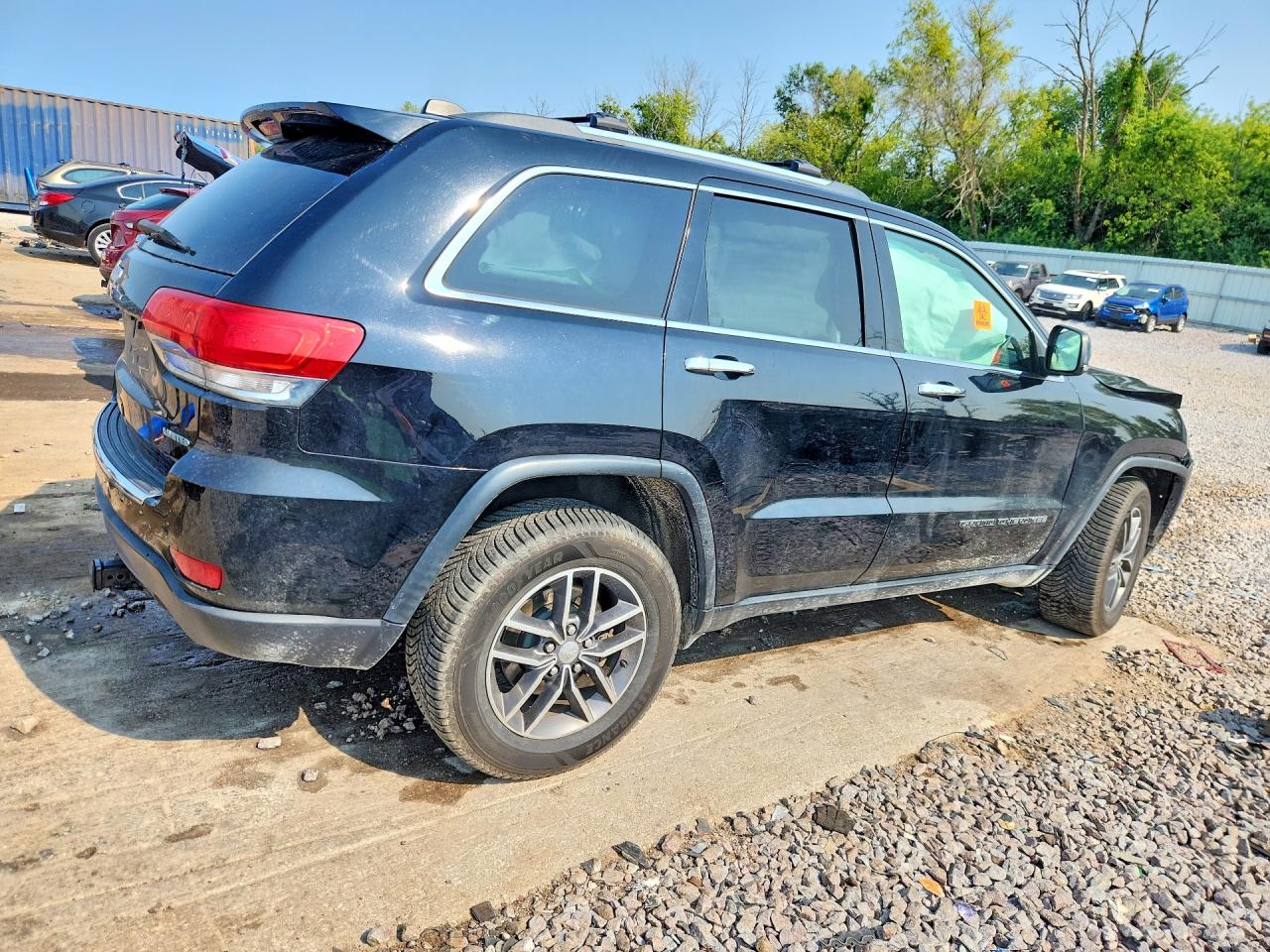 2017 Jeep Grand Cherokee Limited Black vin: 1C4RJFBT4HC717719