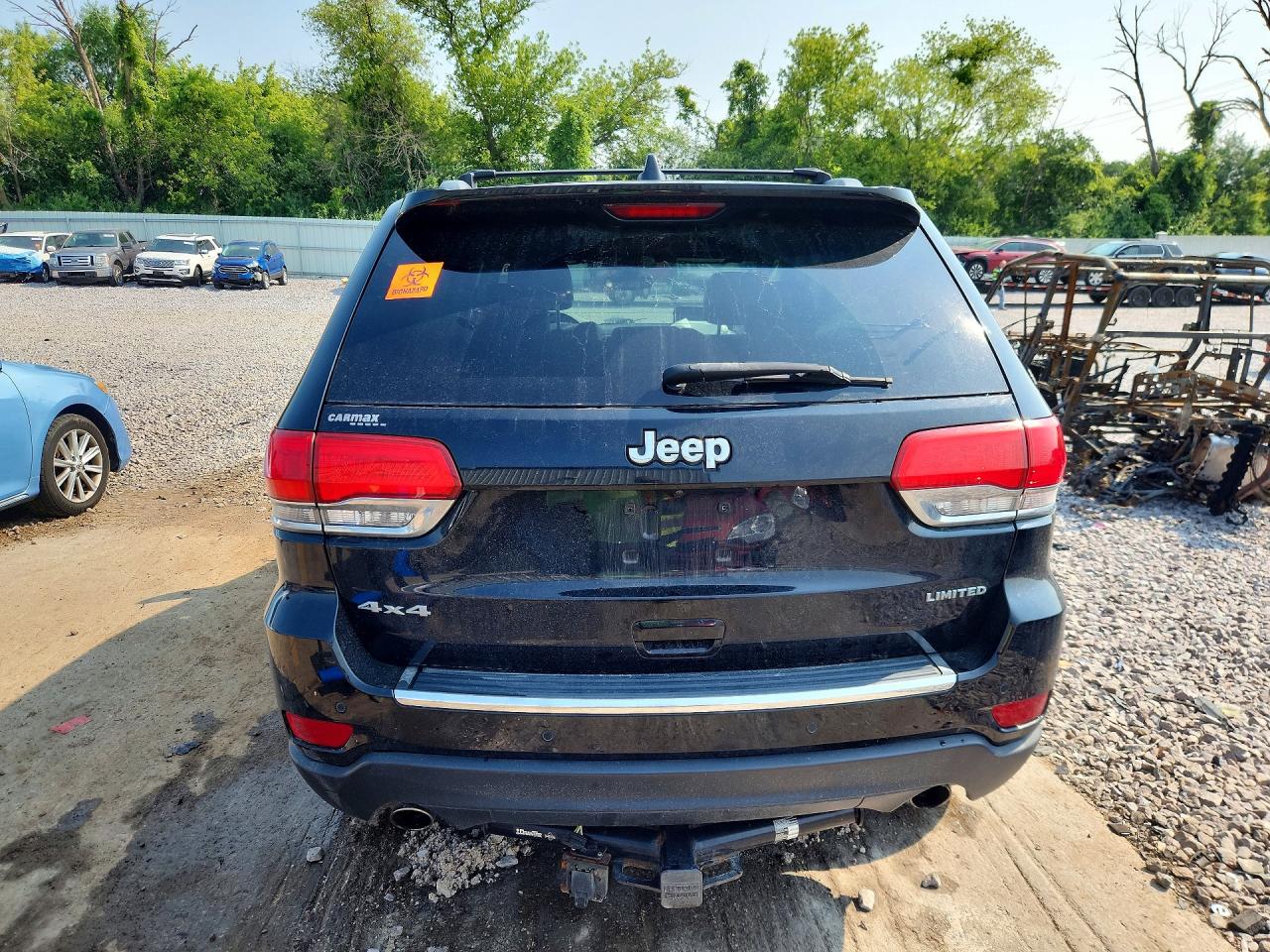 2017 Jeep Grand Cherokee Limited Black vin: 1C4RJFBT4HC717719