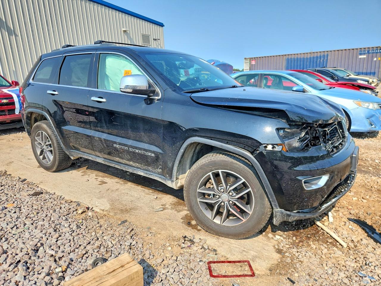 2017 Jeep Grand Cherokee Limited Black vin: 1C4RJFBT4HC717719
