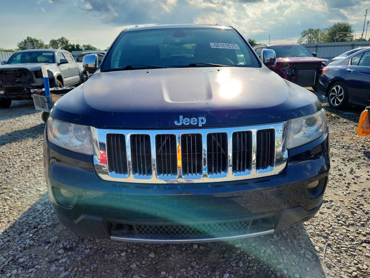 2012 Jeep Grand Cherokee Limited Blue vin: 1C4RJFBT5CC173630