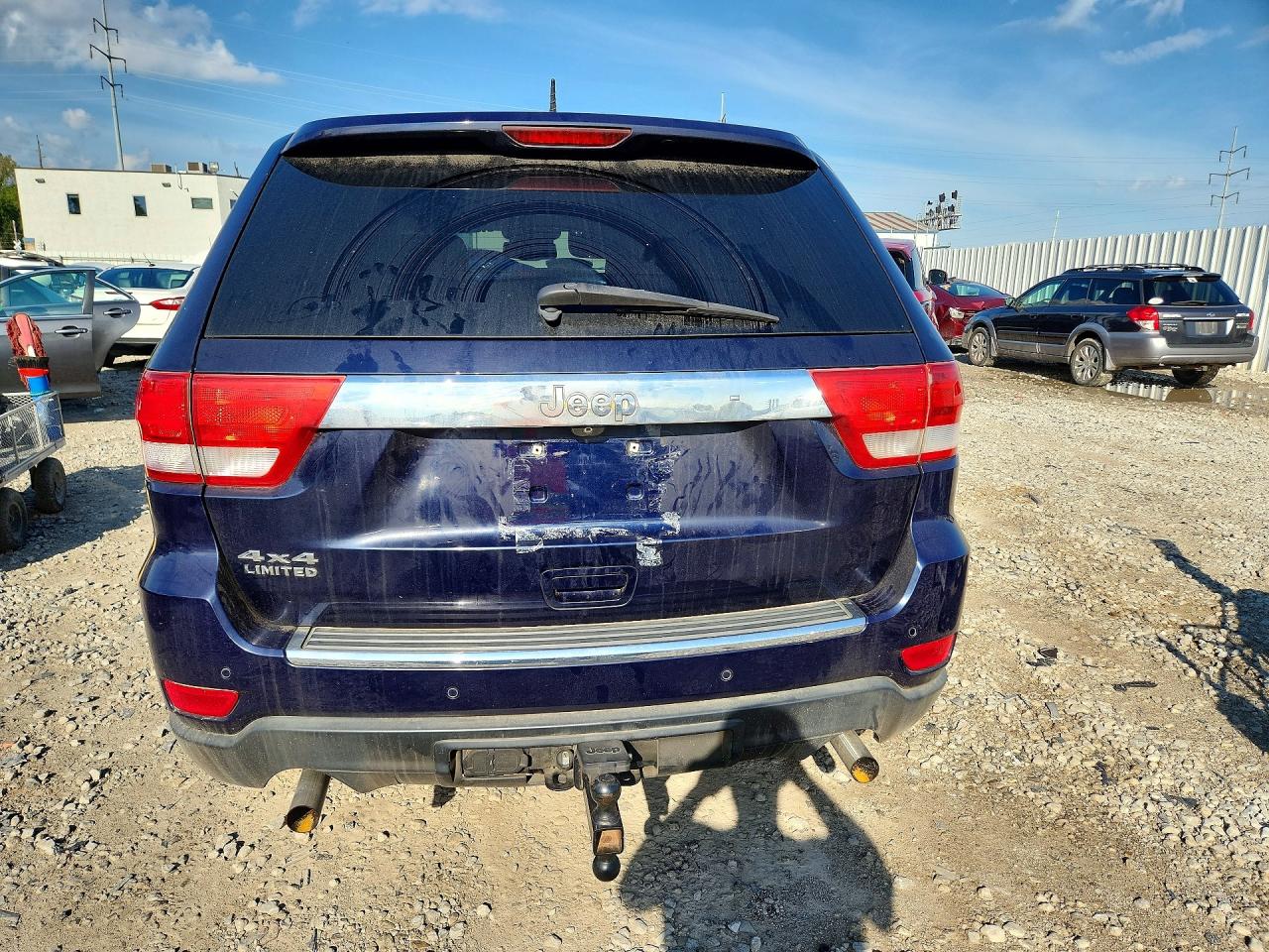 2012 Jeep Grand Cherokee Limited Blue vin: 1C4RJFBT5CC173630